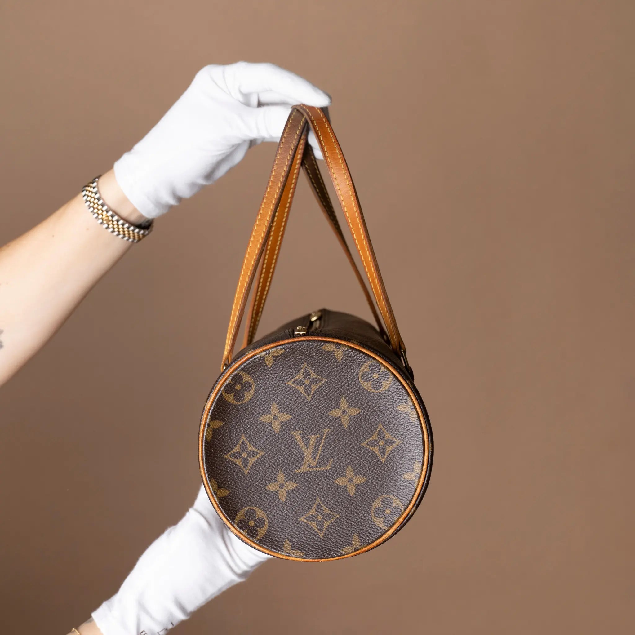 Louis Vuitton Monogram Papillon 28 — Side Profile