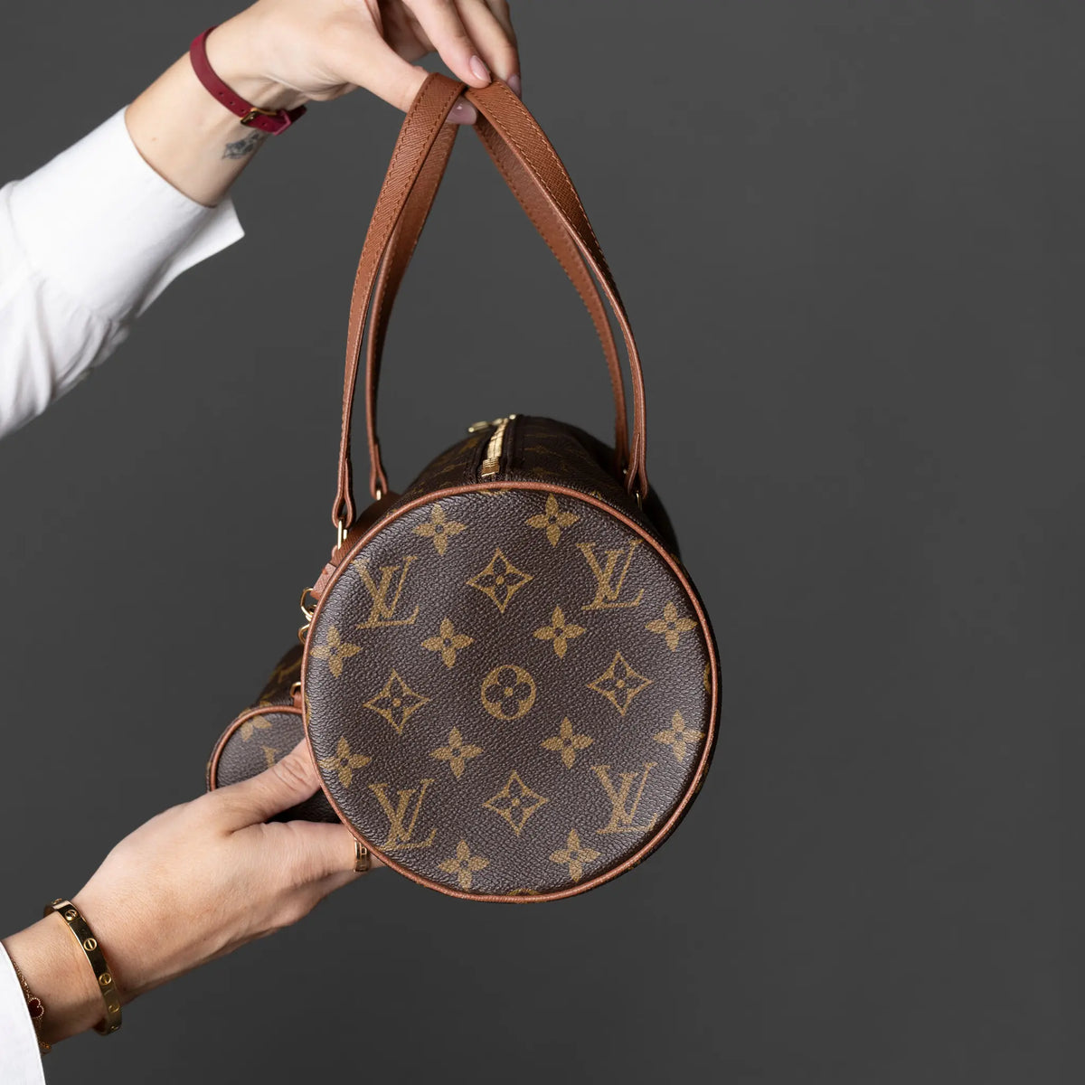 Louis Vuitton Monogram Papillon 30 — Back View