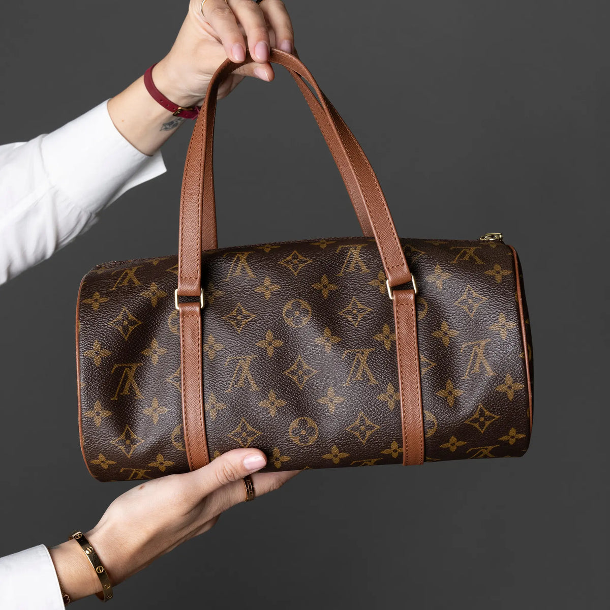 Louis Vuitton Monogram Papillon 30 — Interior Detail