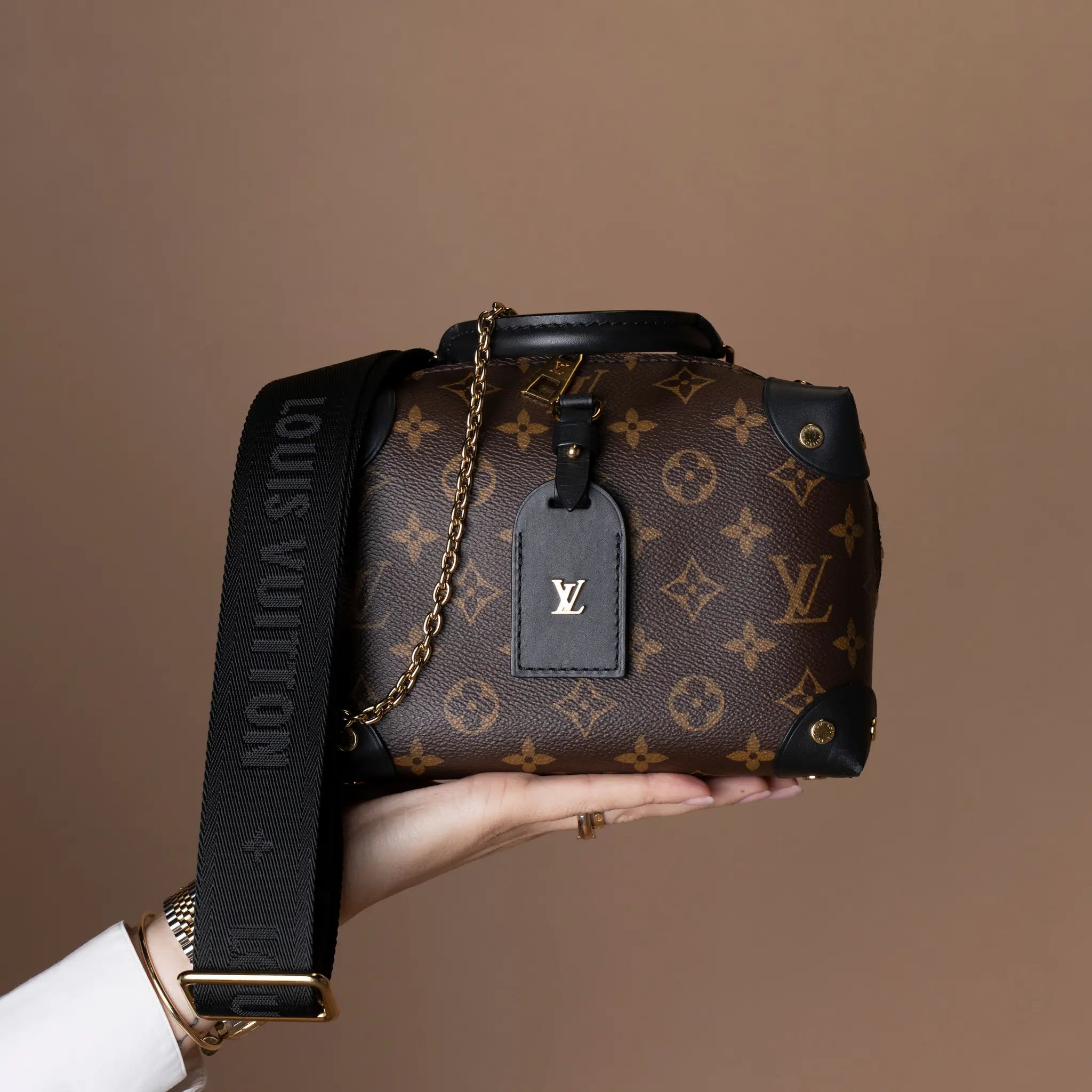 Louis Vuitton Monogram Petite Malle Souple — Featured Image