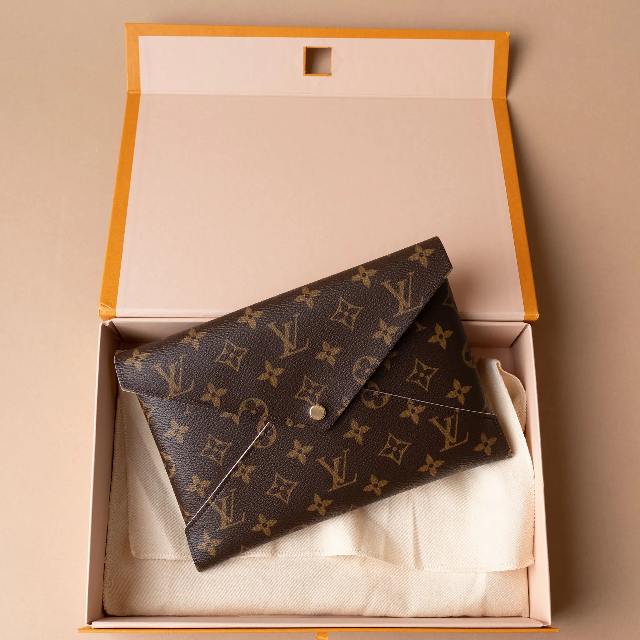 Louis Vuitton Monogram Pochette — Front View