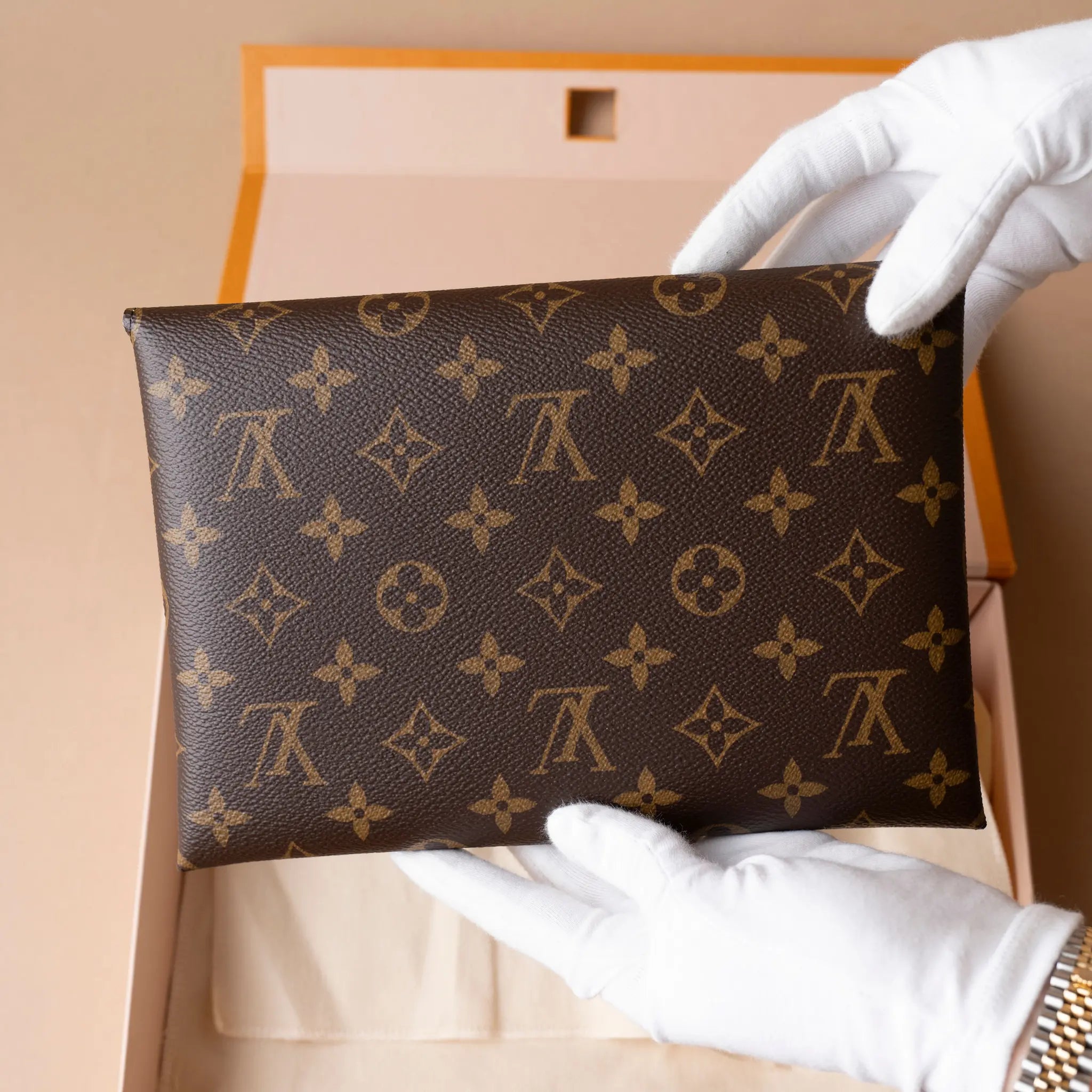 Louis Vuitton Monogram Pochette — Back View