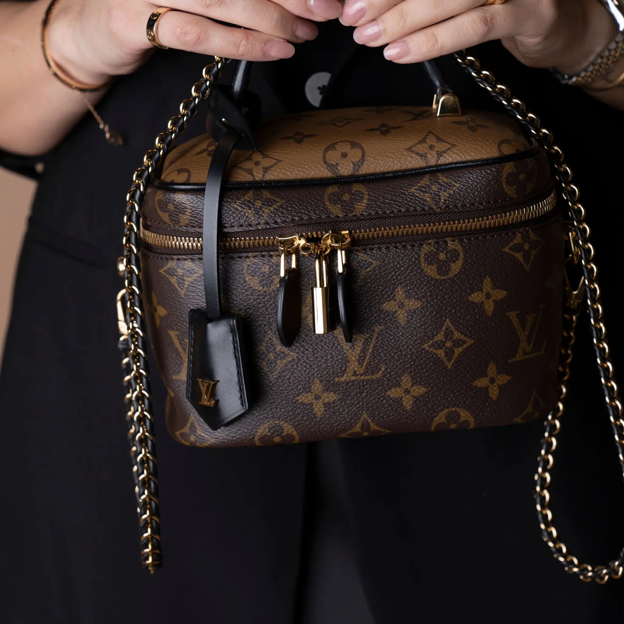 Louis Vuitton Monogram Reverse Vanity PM