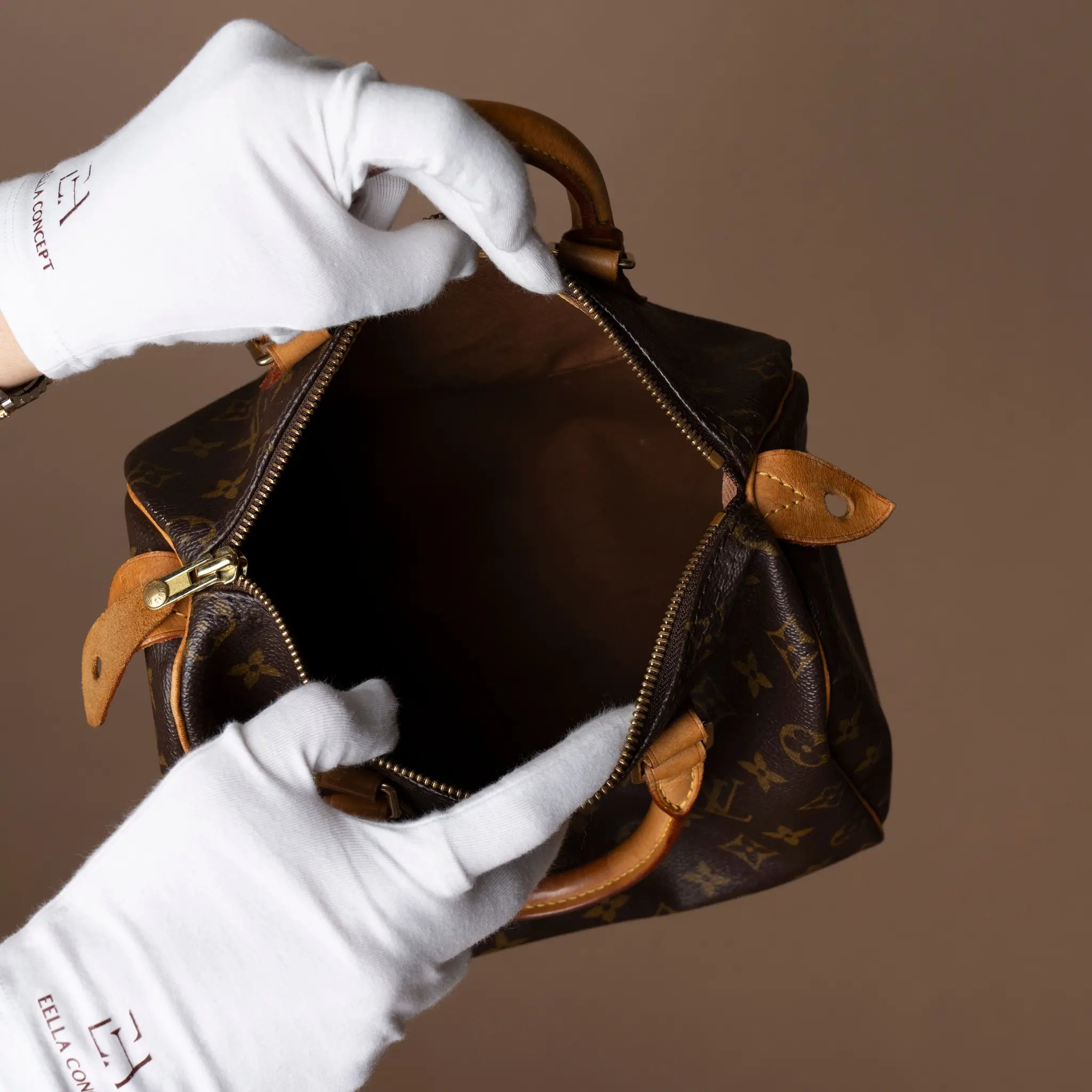Louis Vuitton Monogram Speedy 25 — Front View