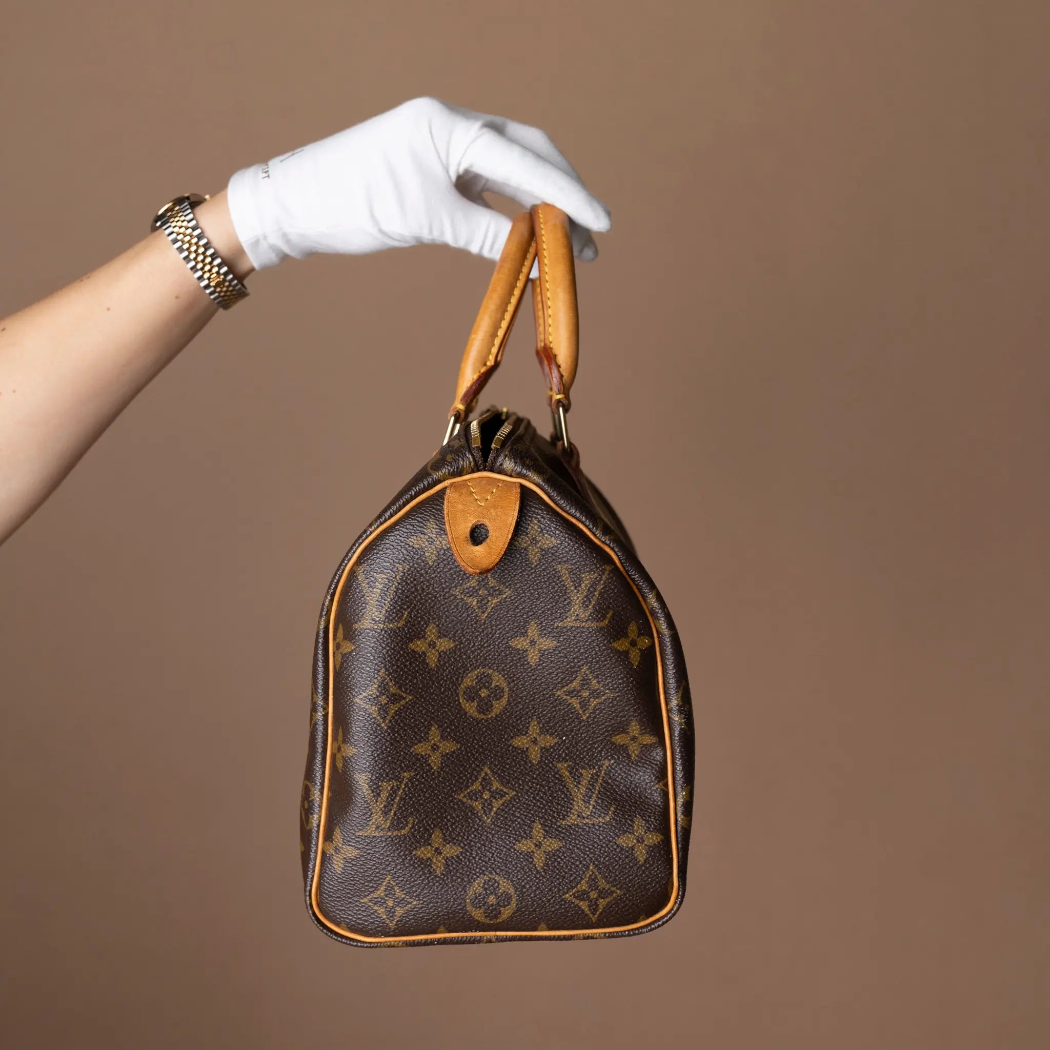 Louis Vuitton Monogram Speedy 25 — Back View