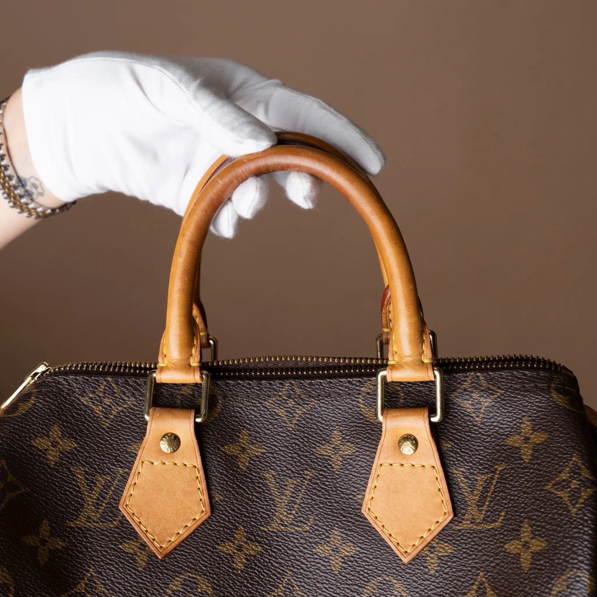 Louis Vuitton Monogram Speedy 25 — Interior Detail