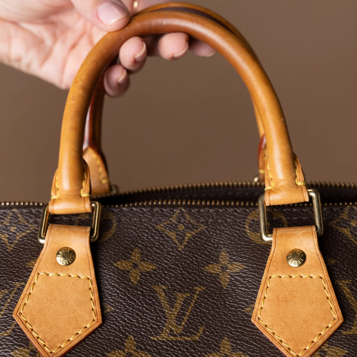 Louis Vuitton Monogram Speedy 25 — Interior Detail