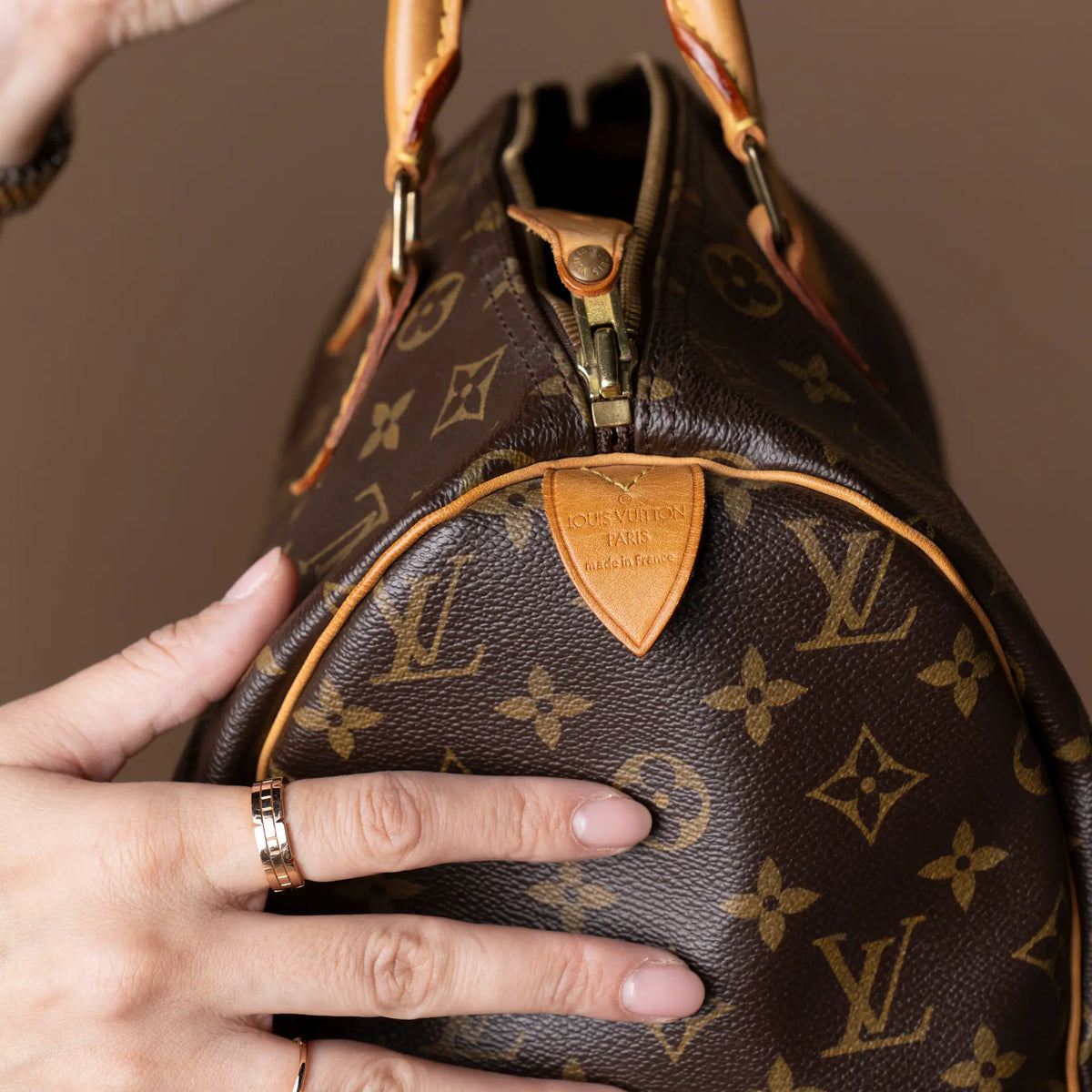Louis Vuitton Monogram Speedy 30 — Front View