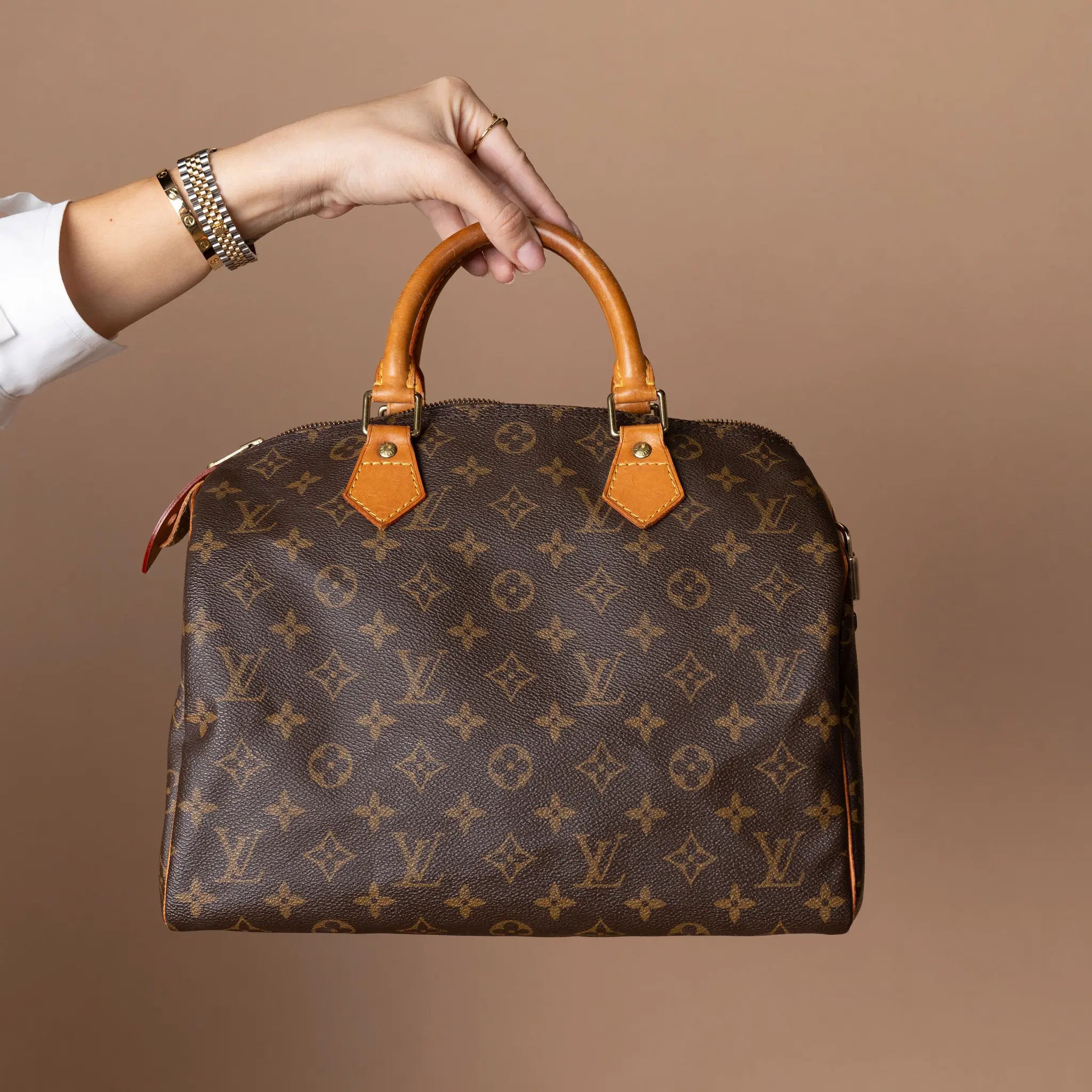 Louis Vuitton Monogram Speedy 30 — Back View
