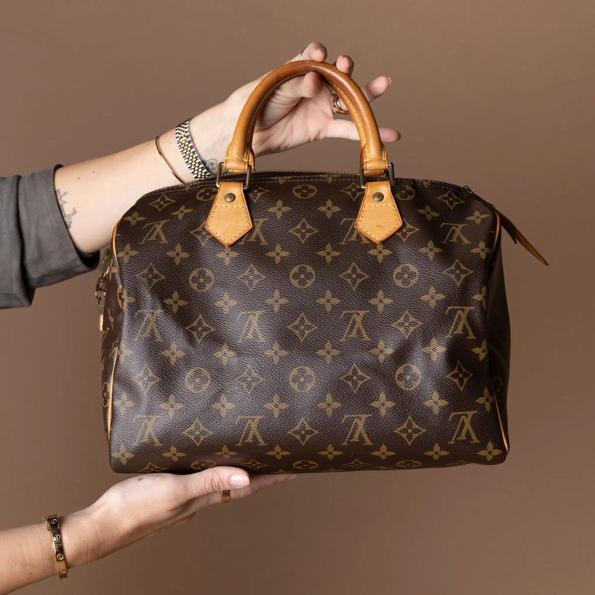 Louis Vuitton Monogram Speedy 30 — Interior Detail