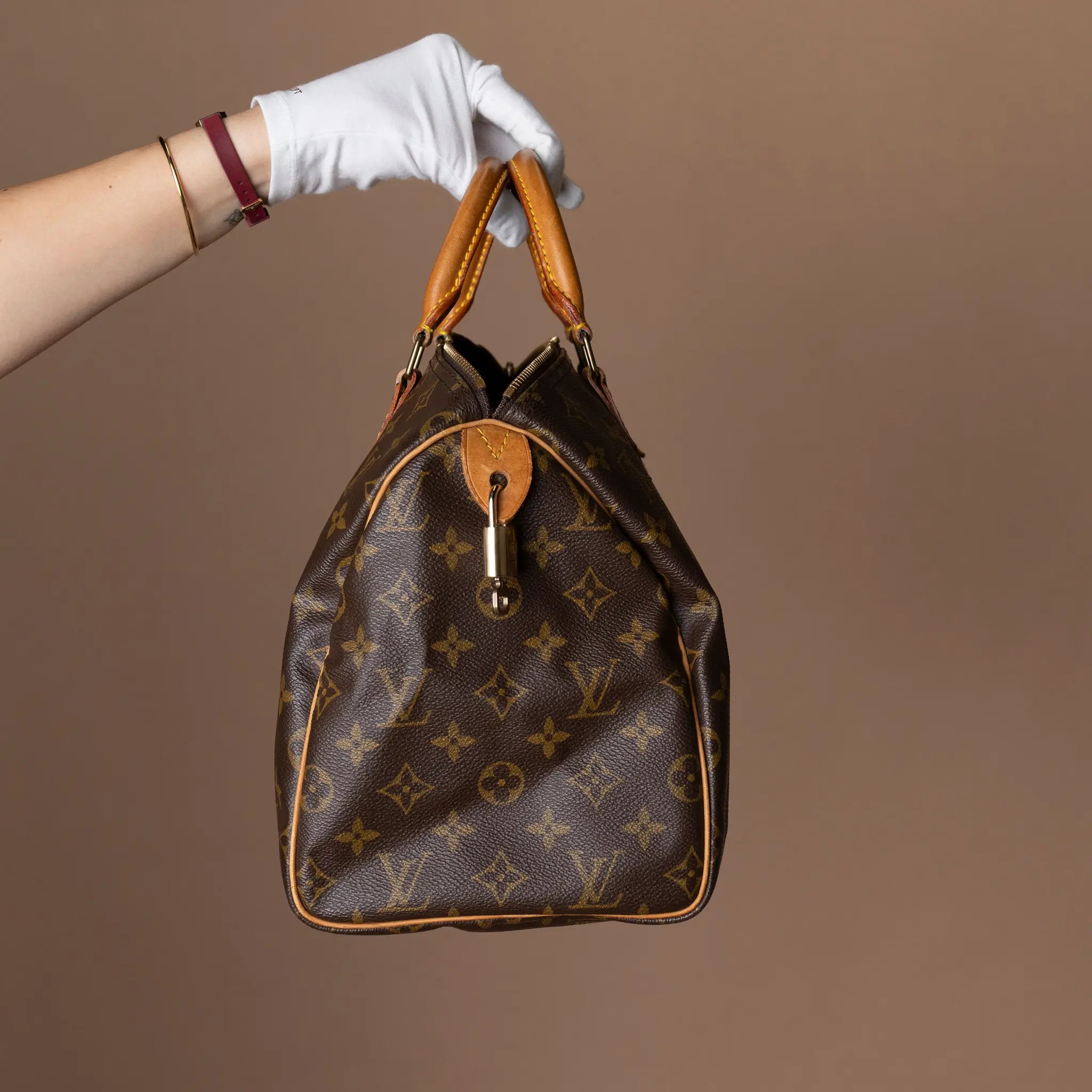 Louis Vuitton Monogram Speedy 30 — Back View