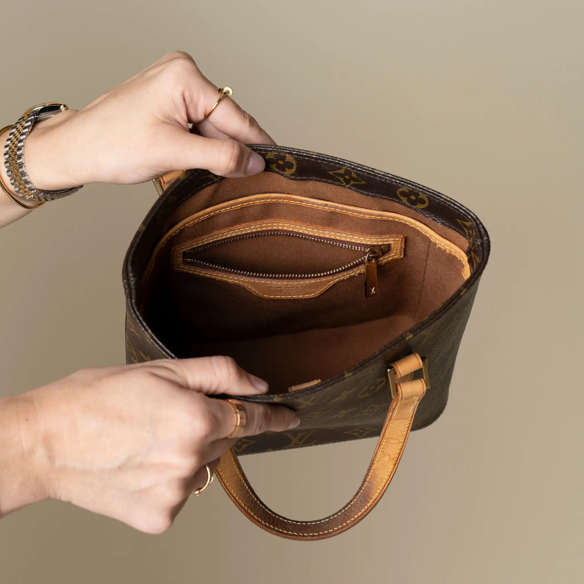 Louis Vuitton Monogram Vavin PM — Back View