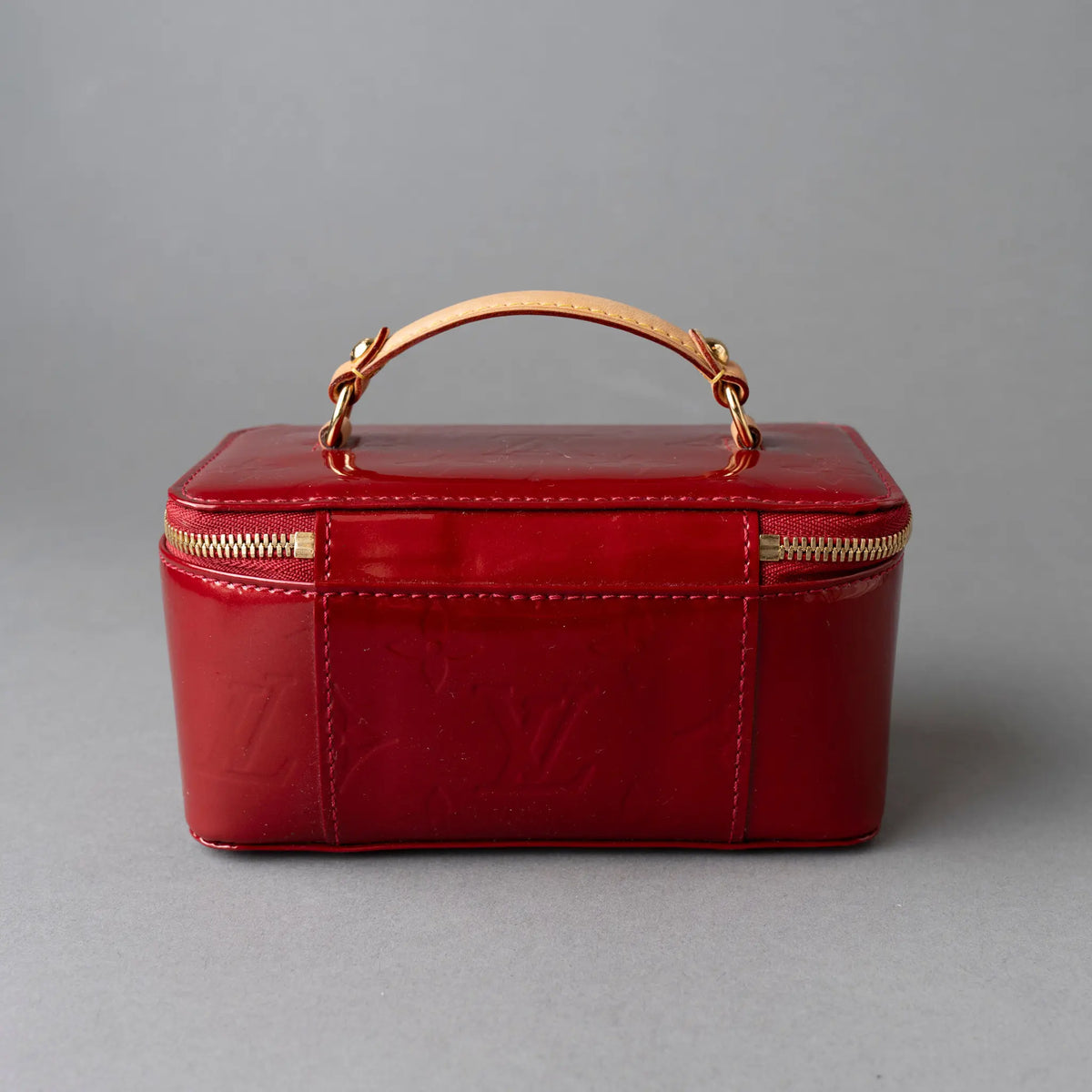 Louis Vuitton Monogram Vernis Jewelry Case — Front View