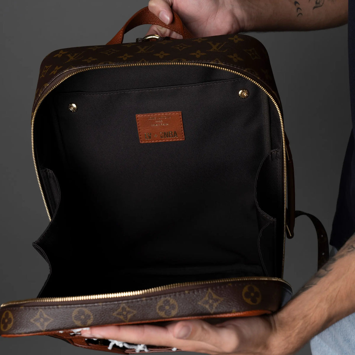 Louis Vuitton NBA Monogram Shoe Box — Side Profile