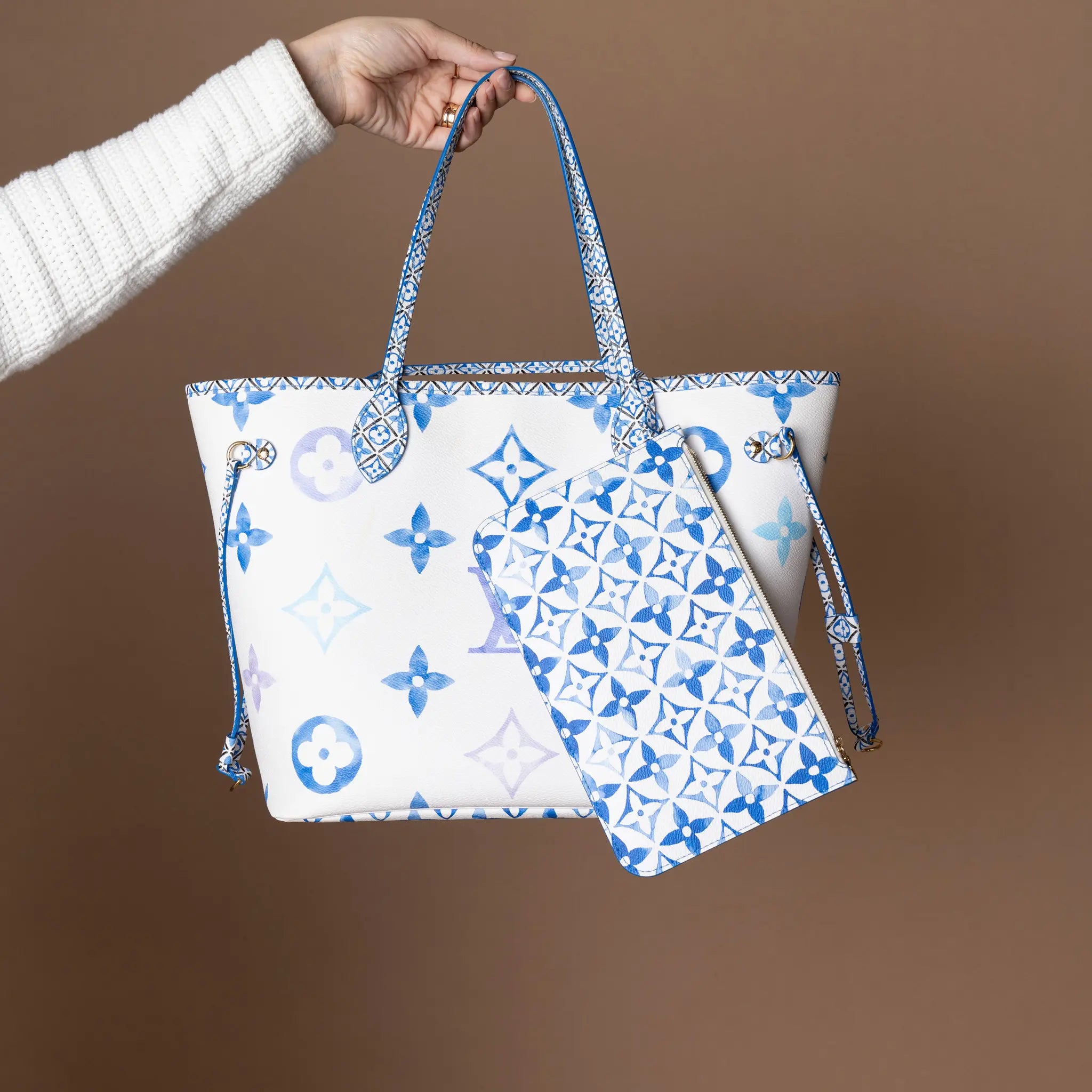 Louis Vuitton Neverfull MM By The Pool Limited Eedition — Front View