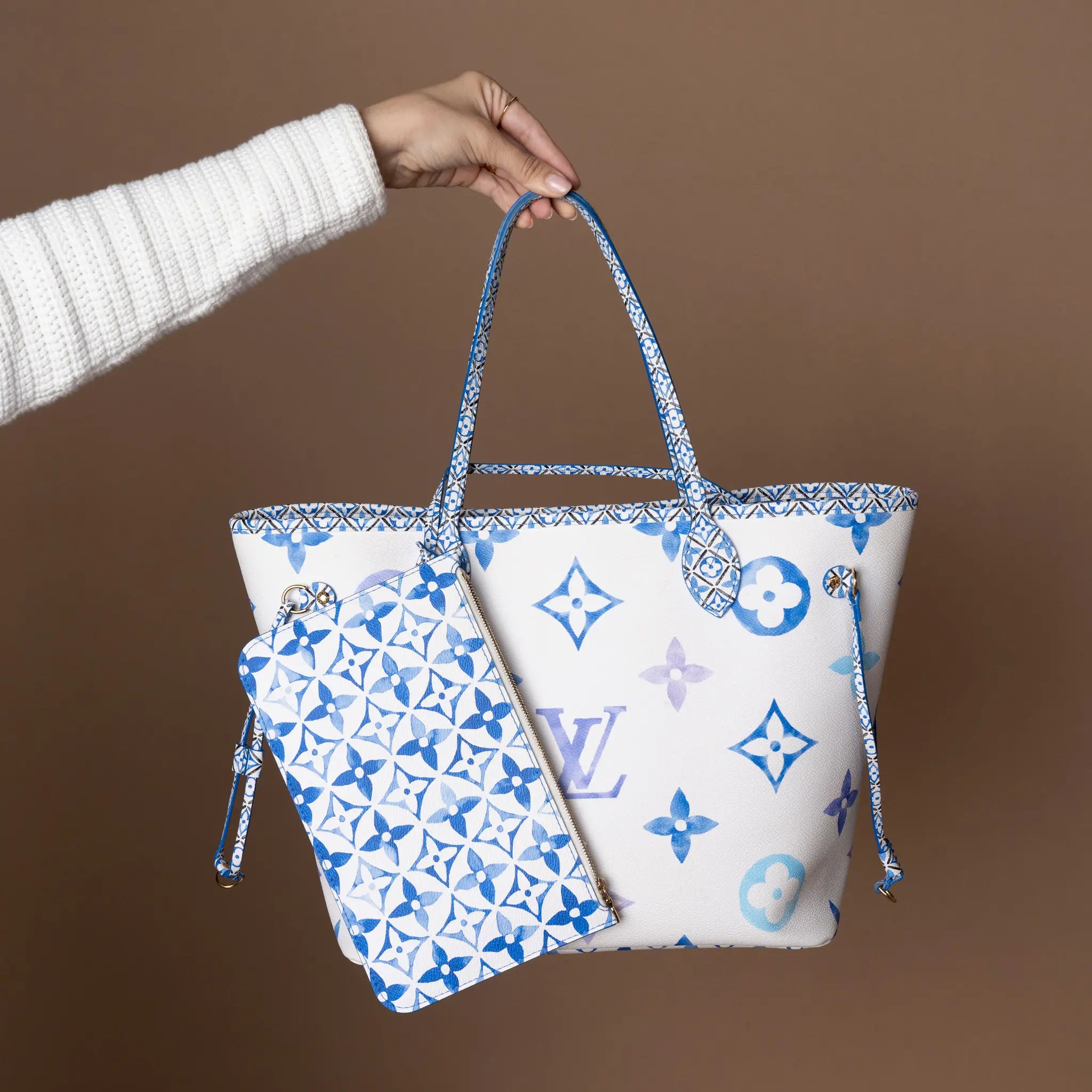 Louis Vuitton Neverfull MM By The Pool Limited Eedition — Back View