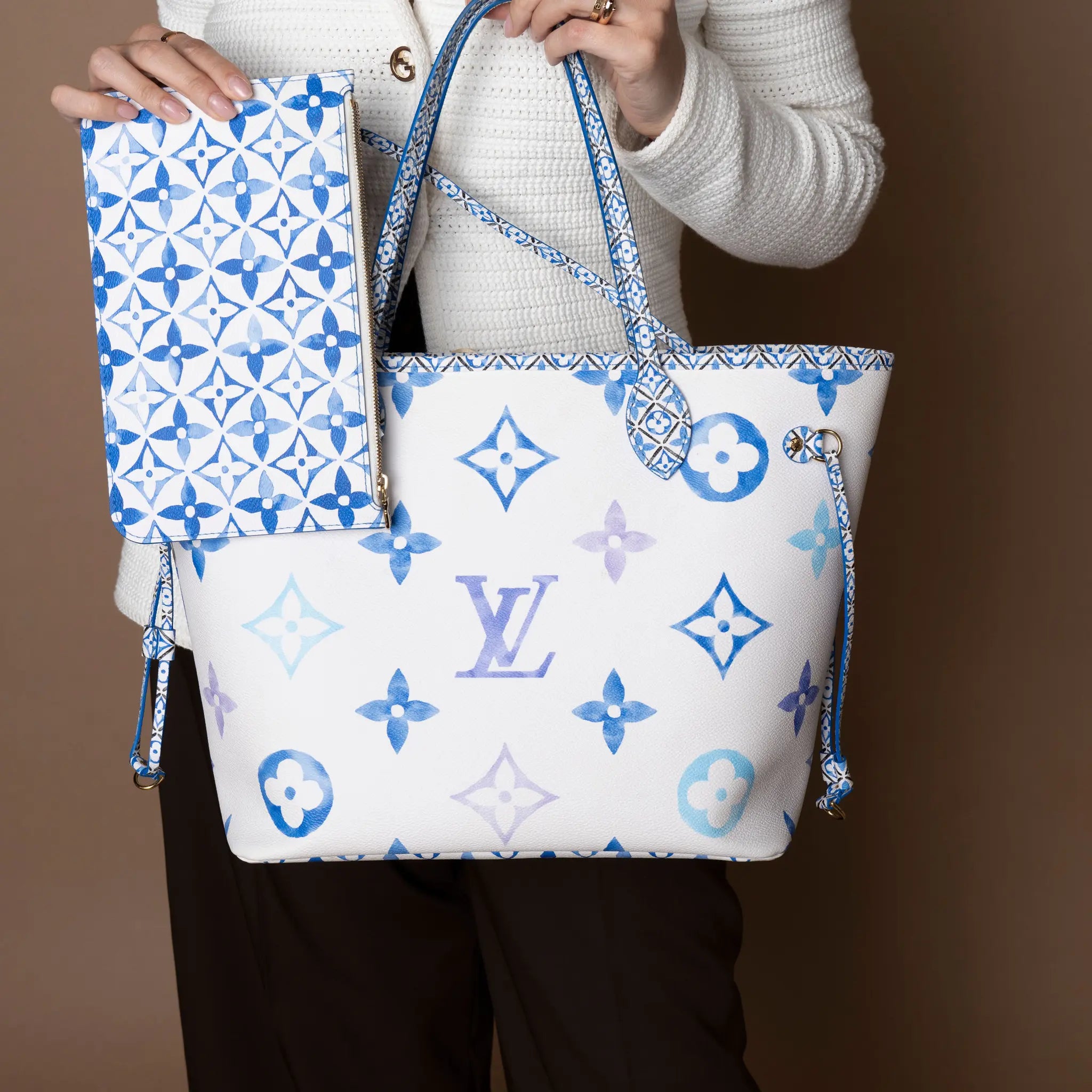Louis Vuitton Neverfull MM By The Pool Limited Eedition — Side Profile