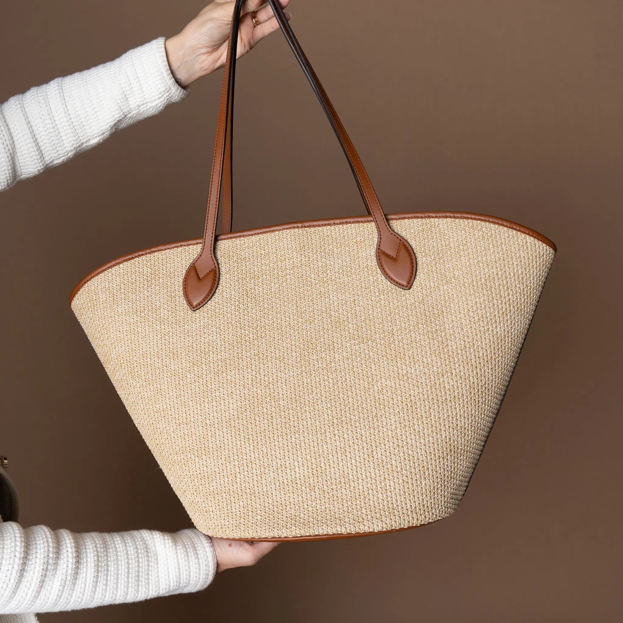 Louis Vuitton Raffia Saint Jacques — Detail View