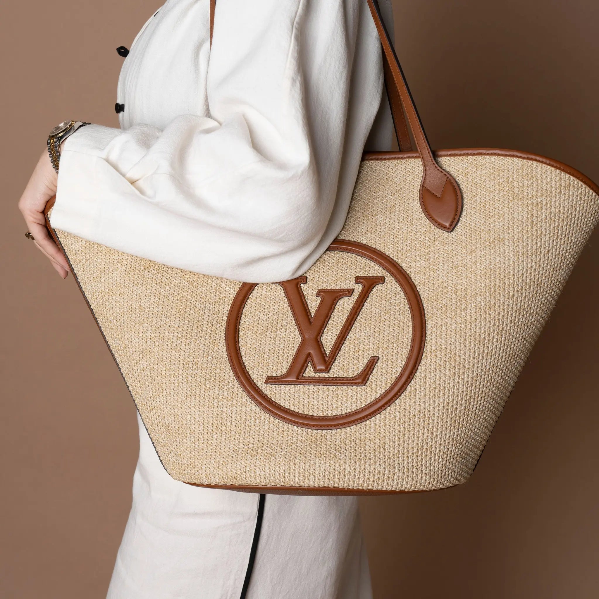 Louis Vuitton Raffia Saint Jaques — Featured Image