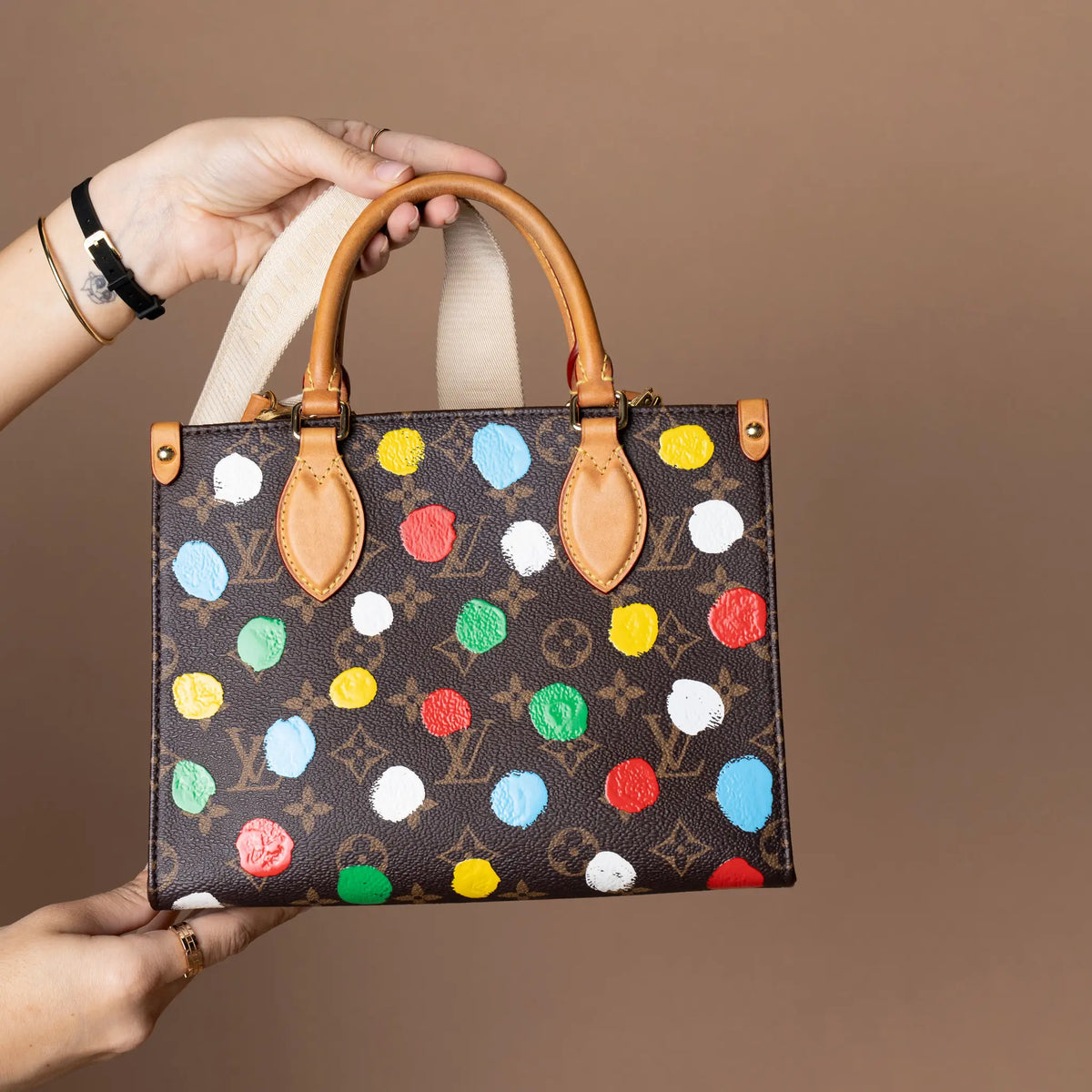 Louis Vuitton Yayoi Kusama Monogram OnTheGo PM — Back View