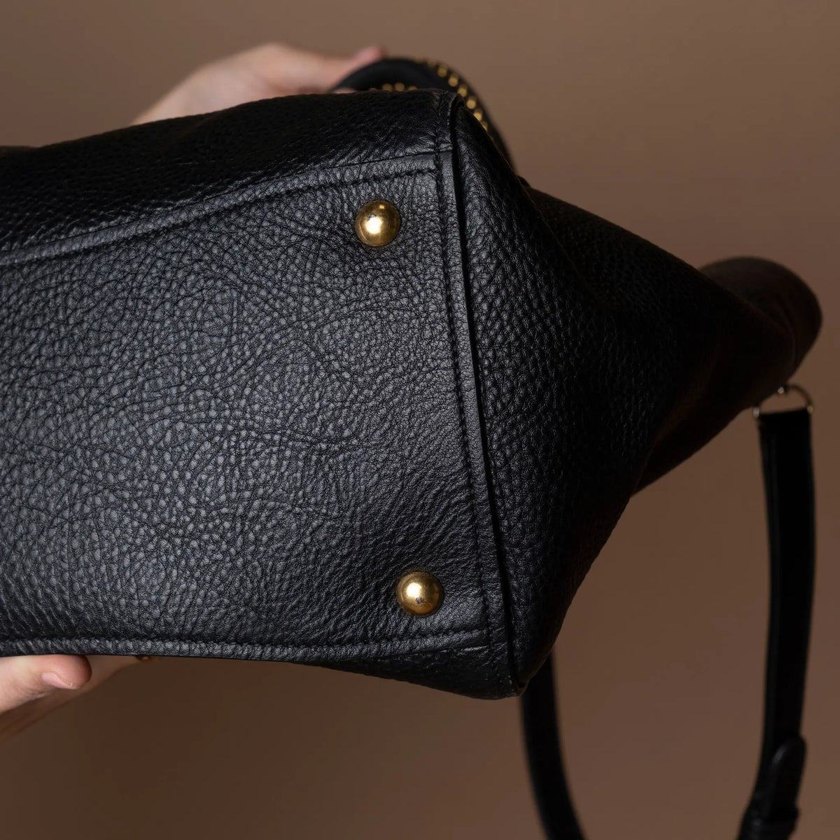 Miu Miu Leather Tote Bag — Close-up Detail