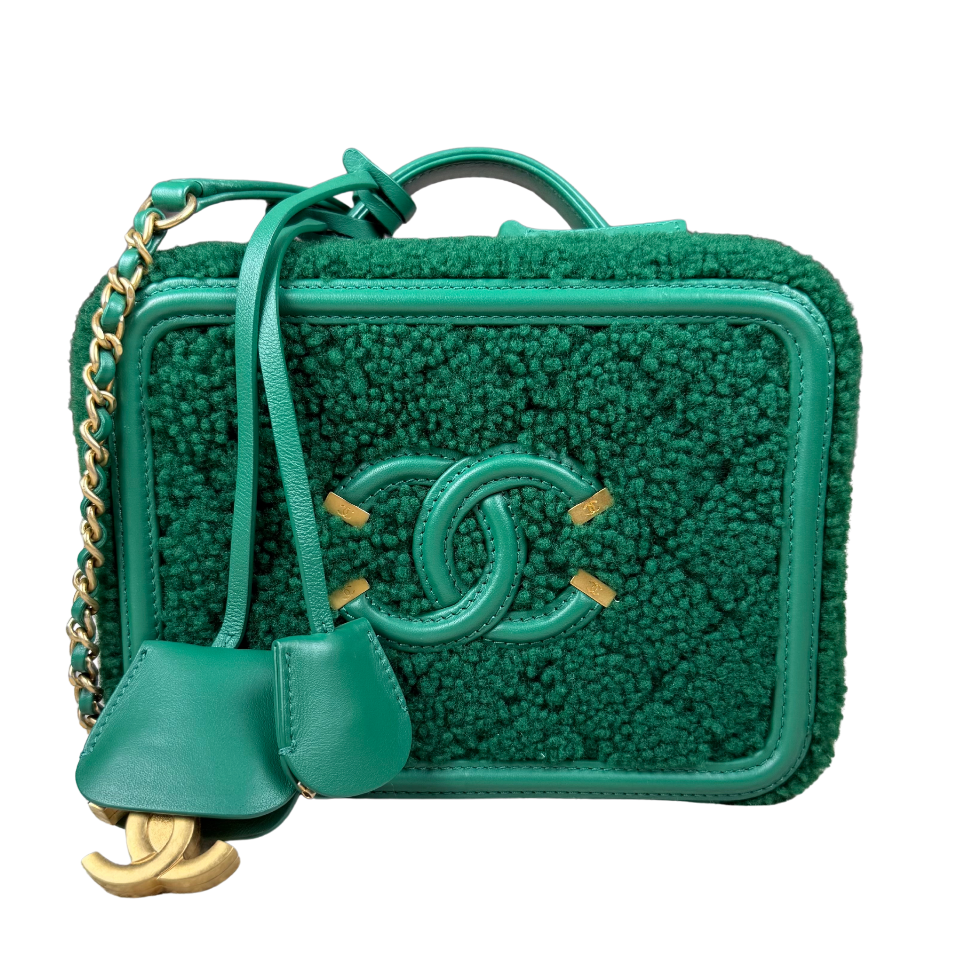 Chanel Filigree Vanity Case
