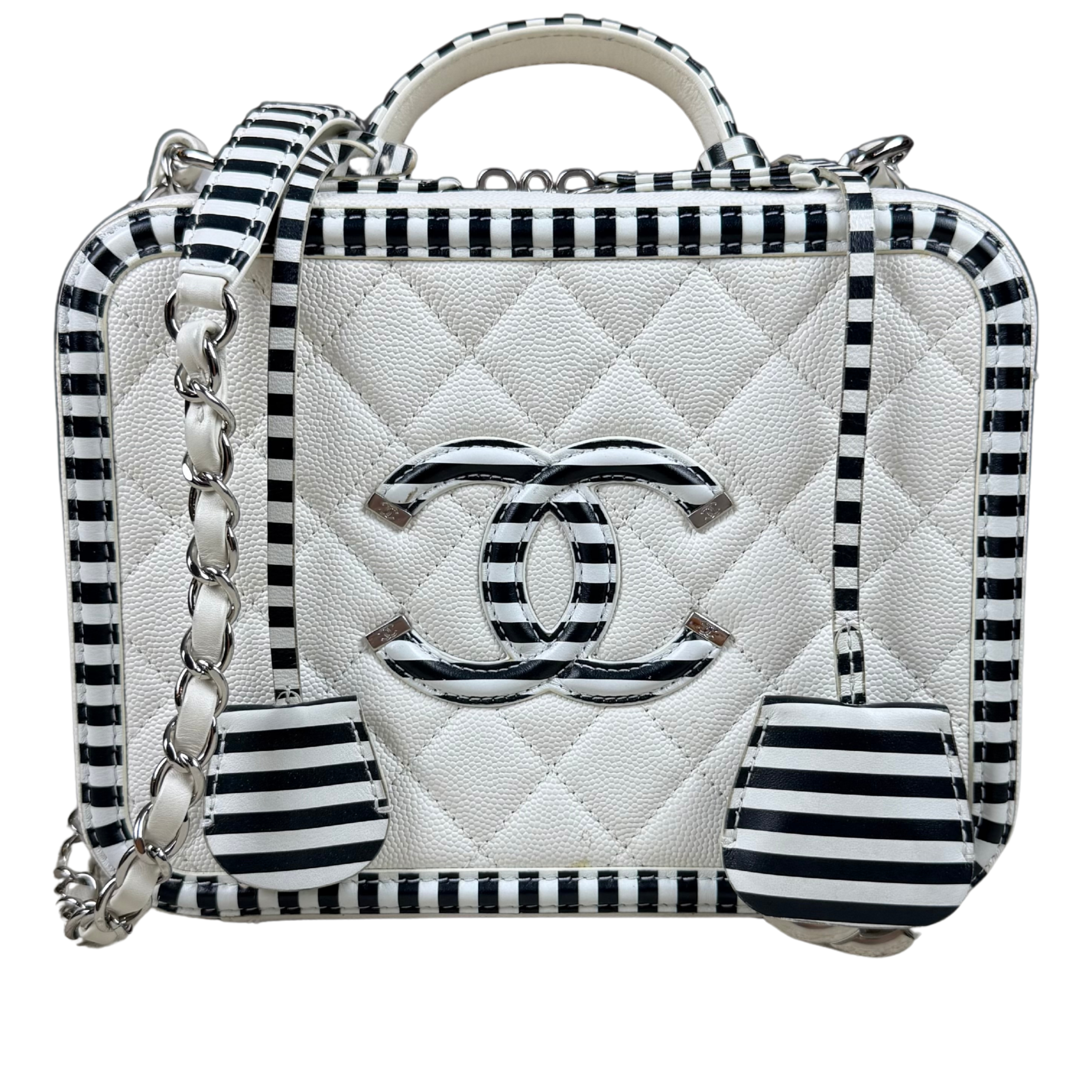 Chanel Filigree Vanity Case