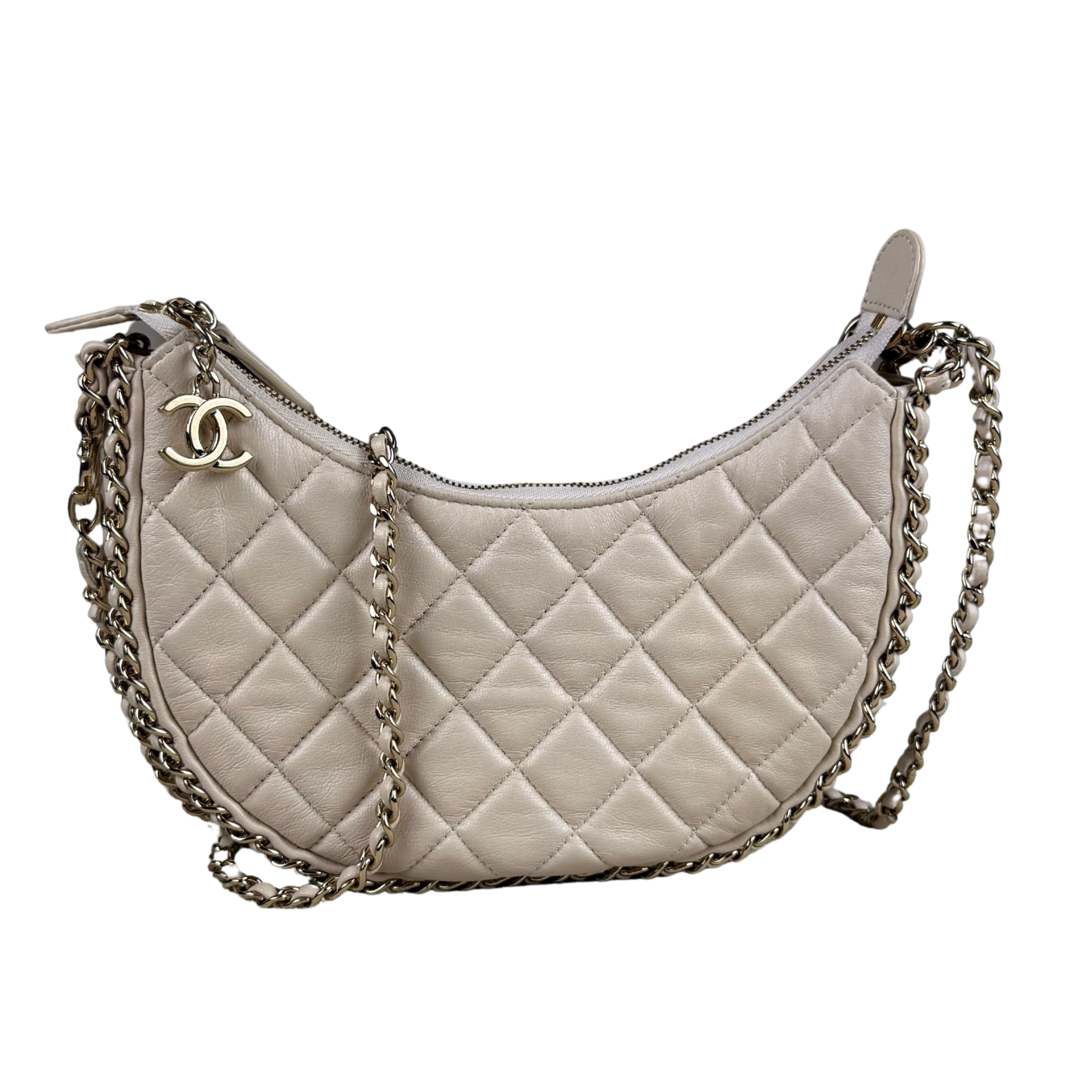 Chanel Half Moon Hobo Bag