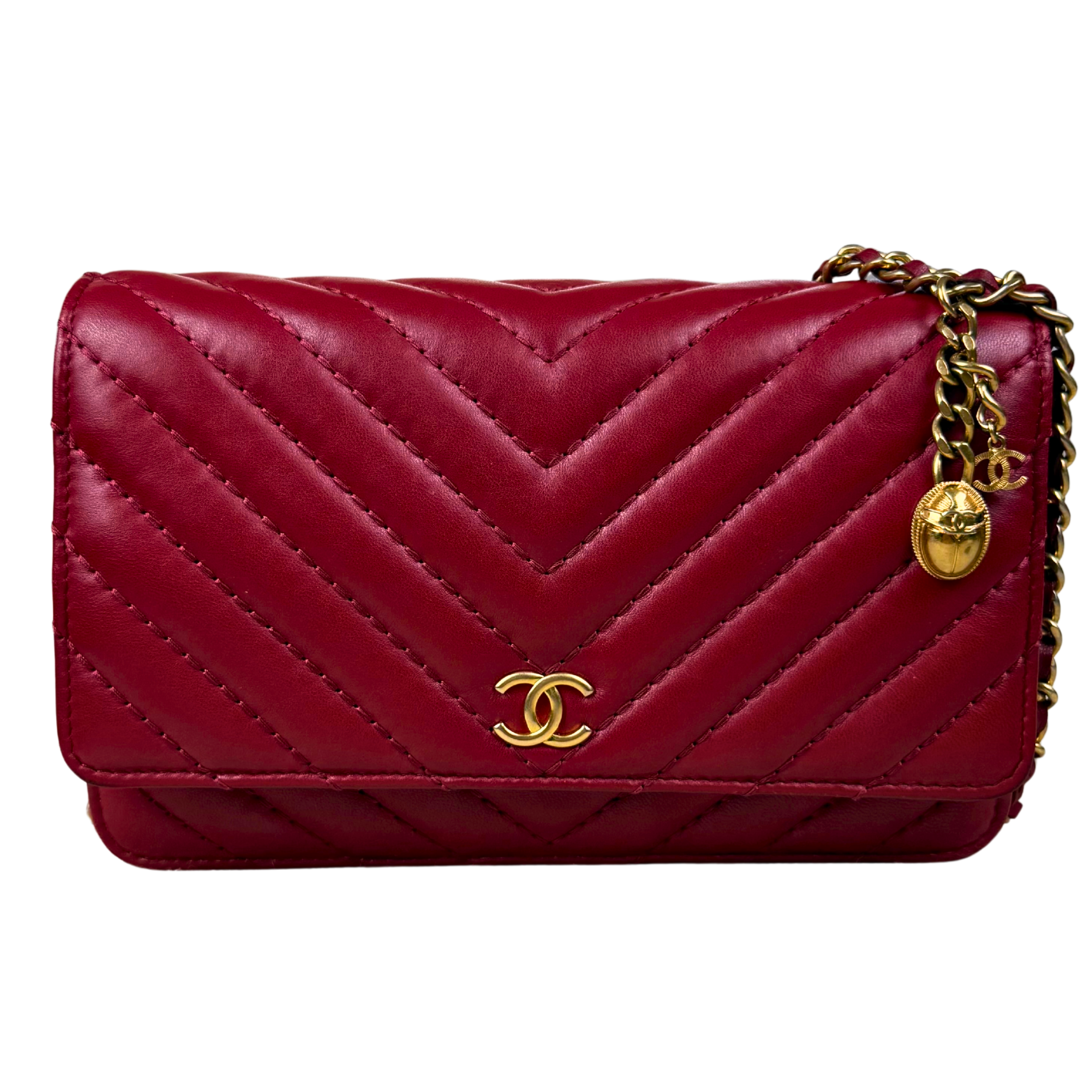 Chanel WOC Chevron