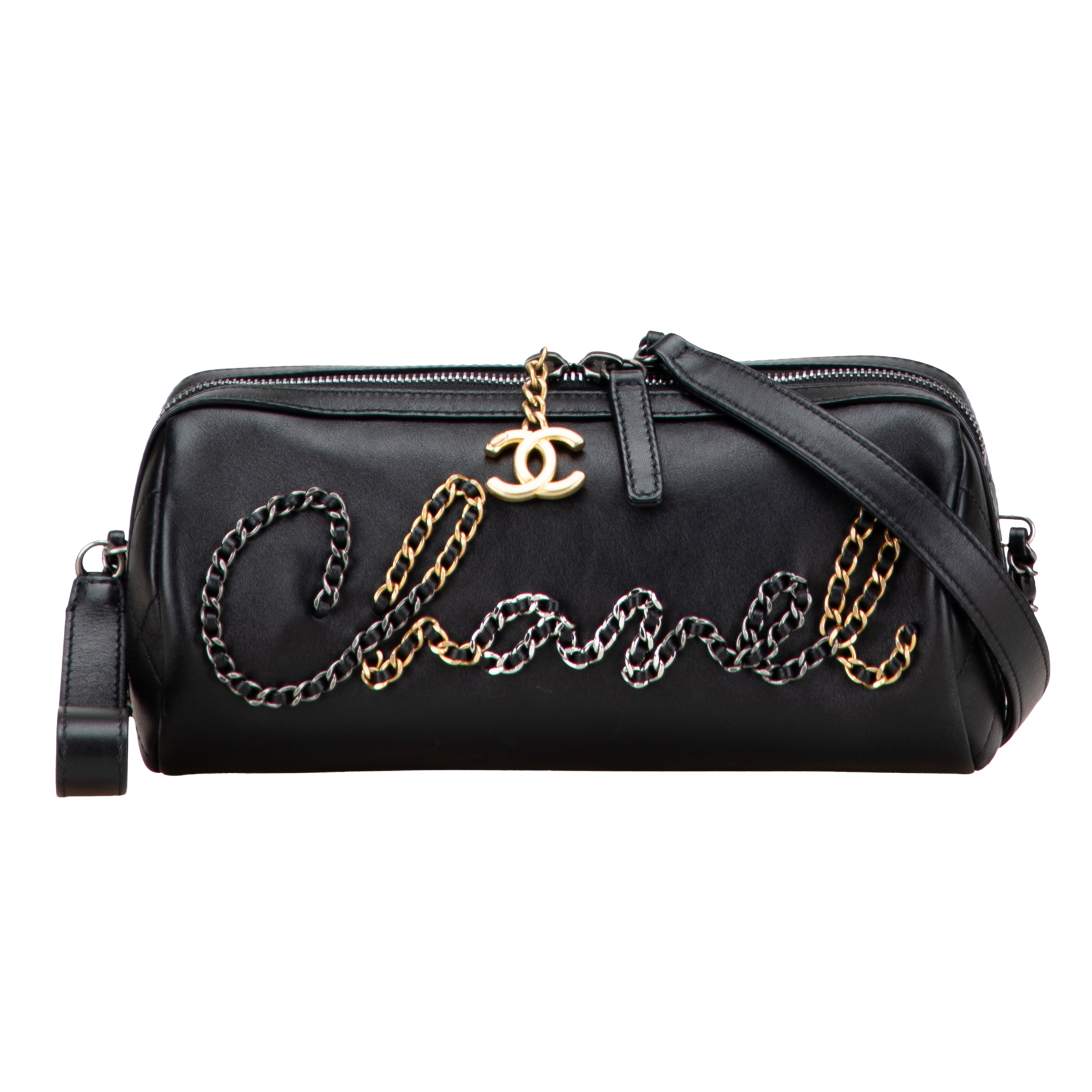 Chanel Chain “Signature” Bowling Bag