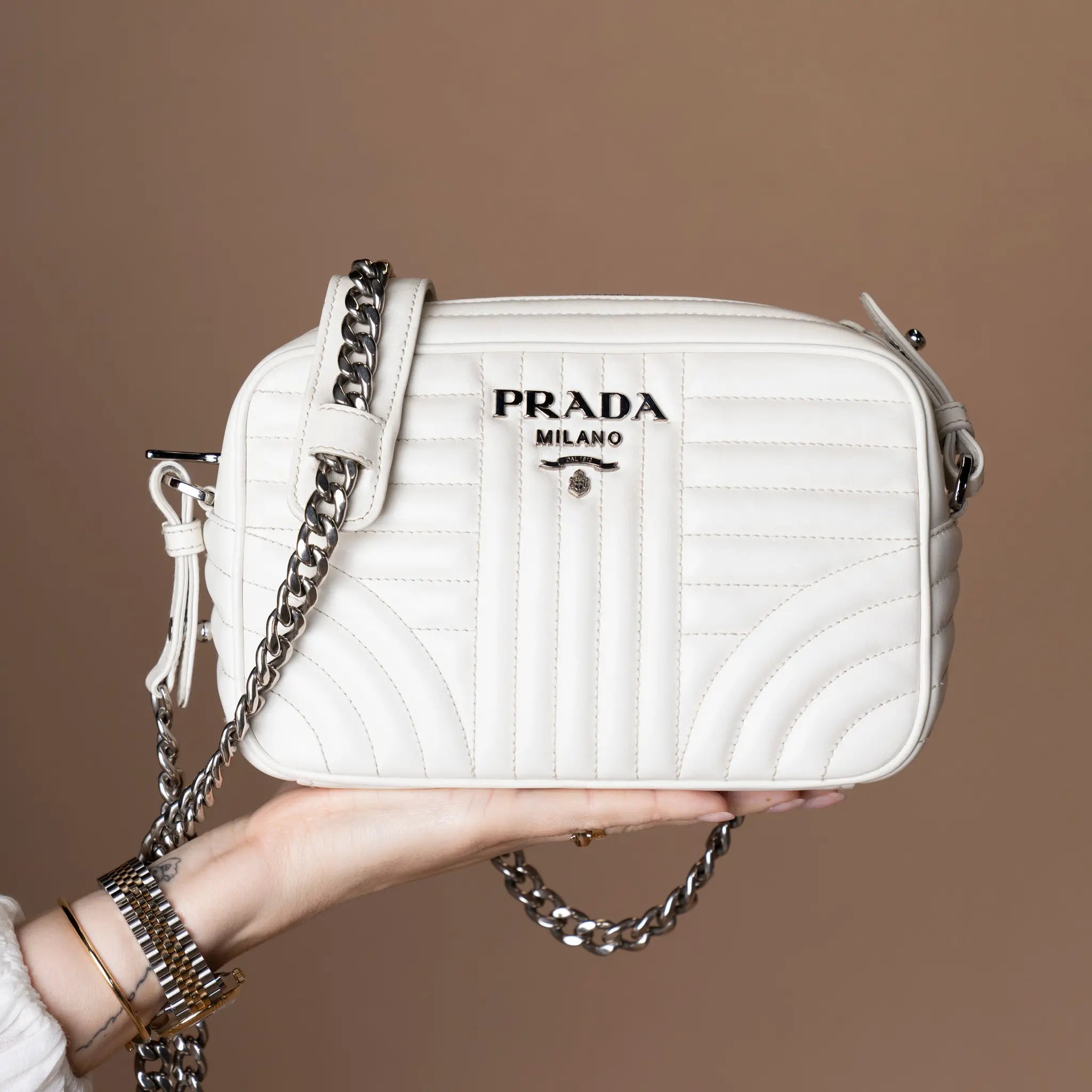 Prada Diagramme Camera Bag