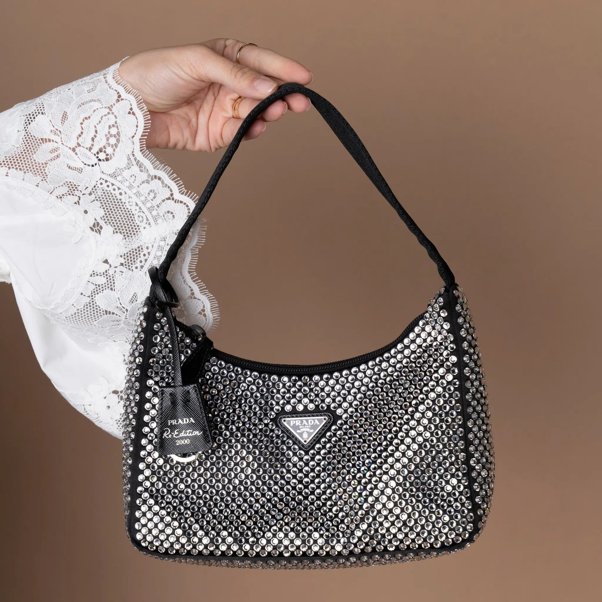 Prada Re-Edition 2000 Crystal black — Featured Image