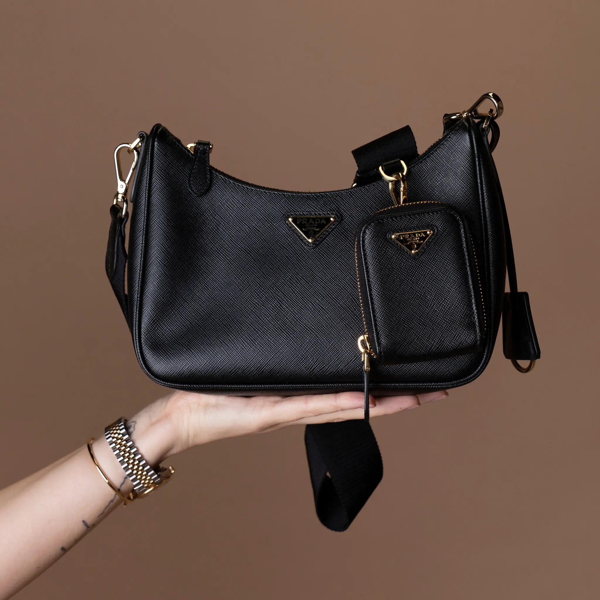 Prada Saffiano Re-Edition 2005 — Detail View