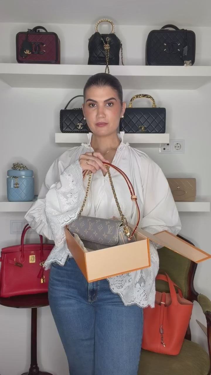 Louis Vuitton Monogram Ivy Wallet On Chain — Vídeo