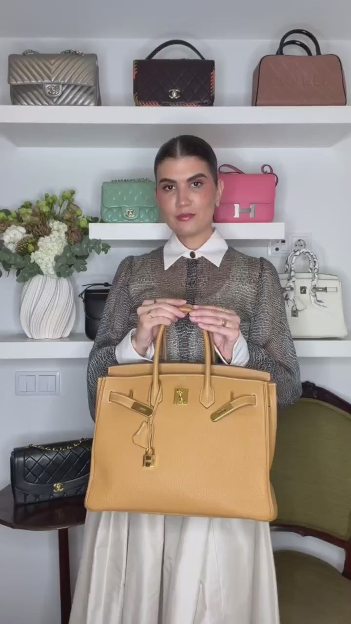 Hermès Togo Birkin Retourne 35 — Vídeo