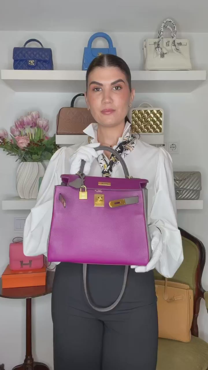 Hermès Evercolor Kelly II Retourne 28 — Vídeo
