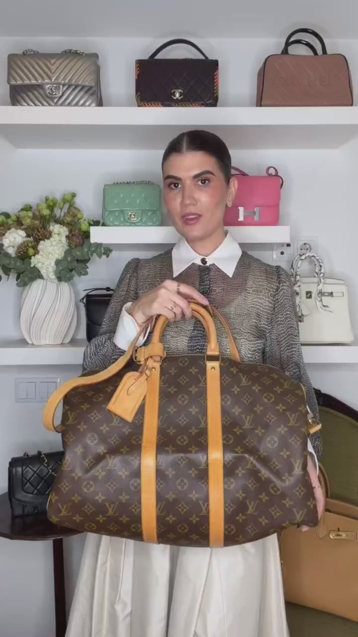 Louis Vuitton Monogram Keepall Bandouliere 45 — Vídeo