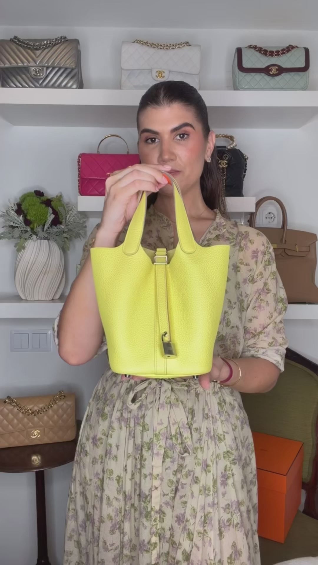 Hermès Clemence Picotin Lock 18 — Vídeo 2