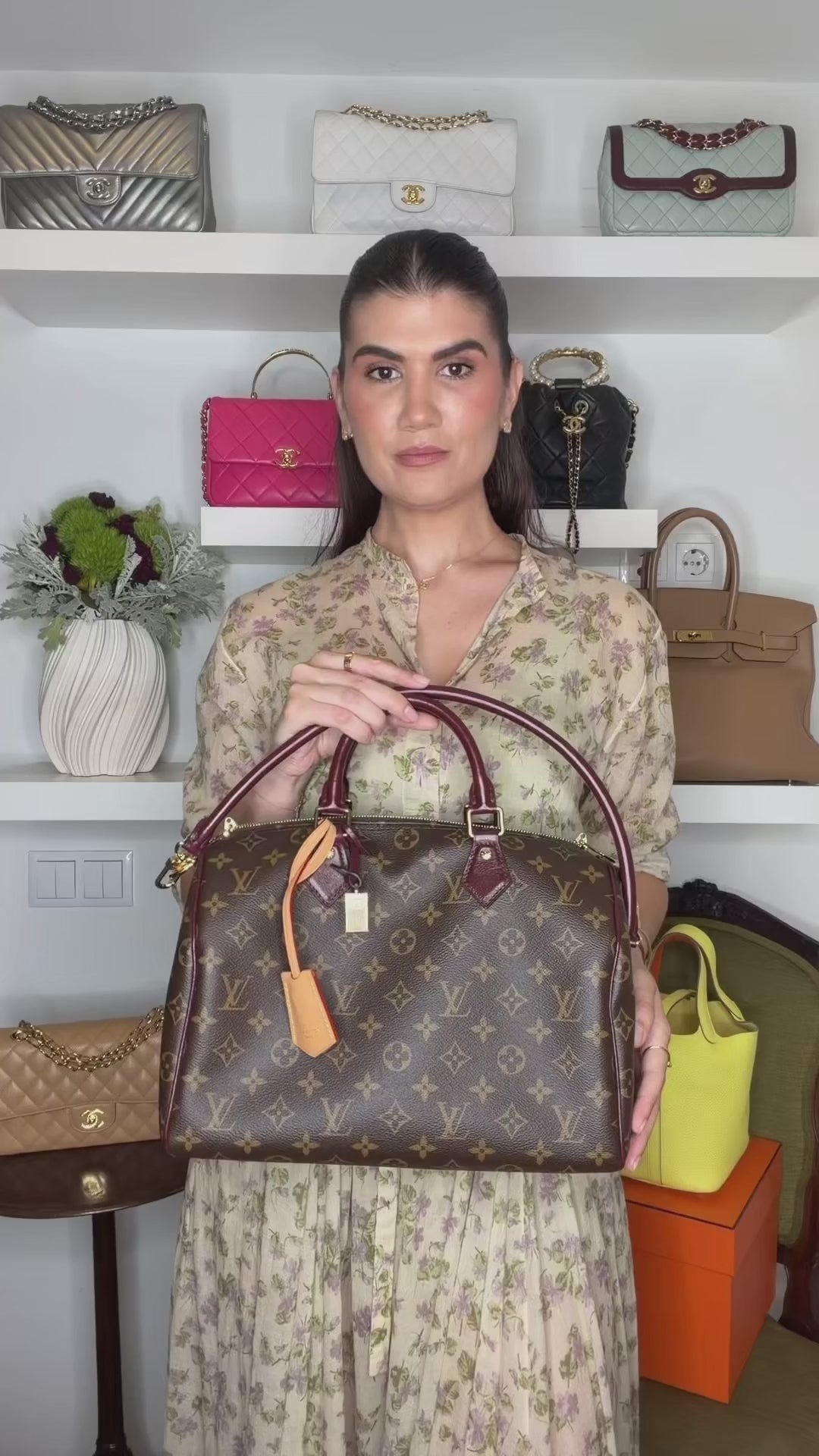Louis Vuitton Monogram Speedy 30 Soft Celebration — Vídeo 1