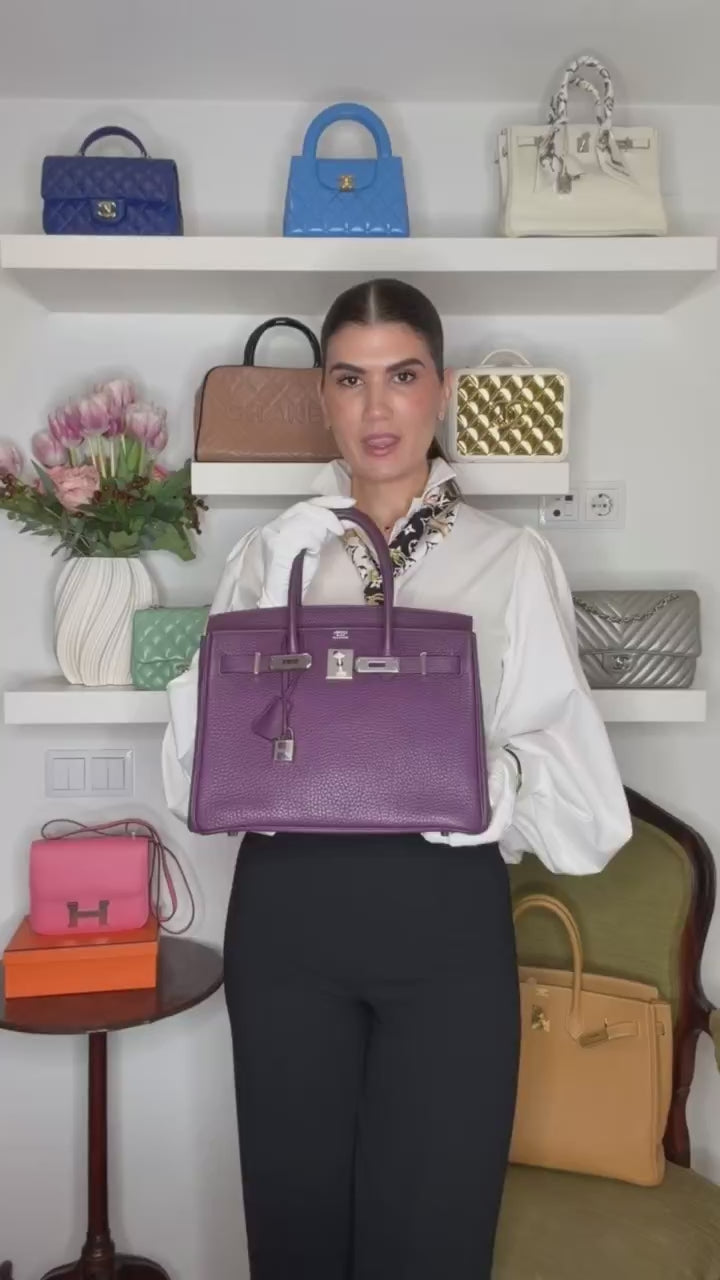 Hermès Togo Birkin Retourne 30 — Vídeo