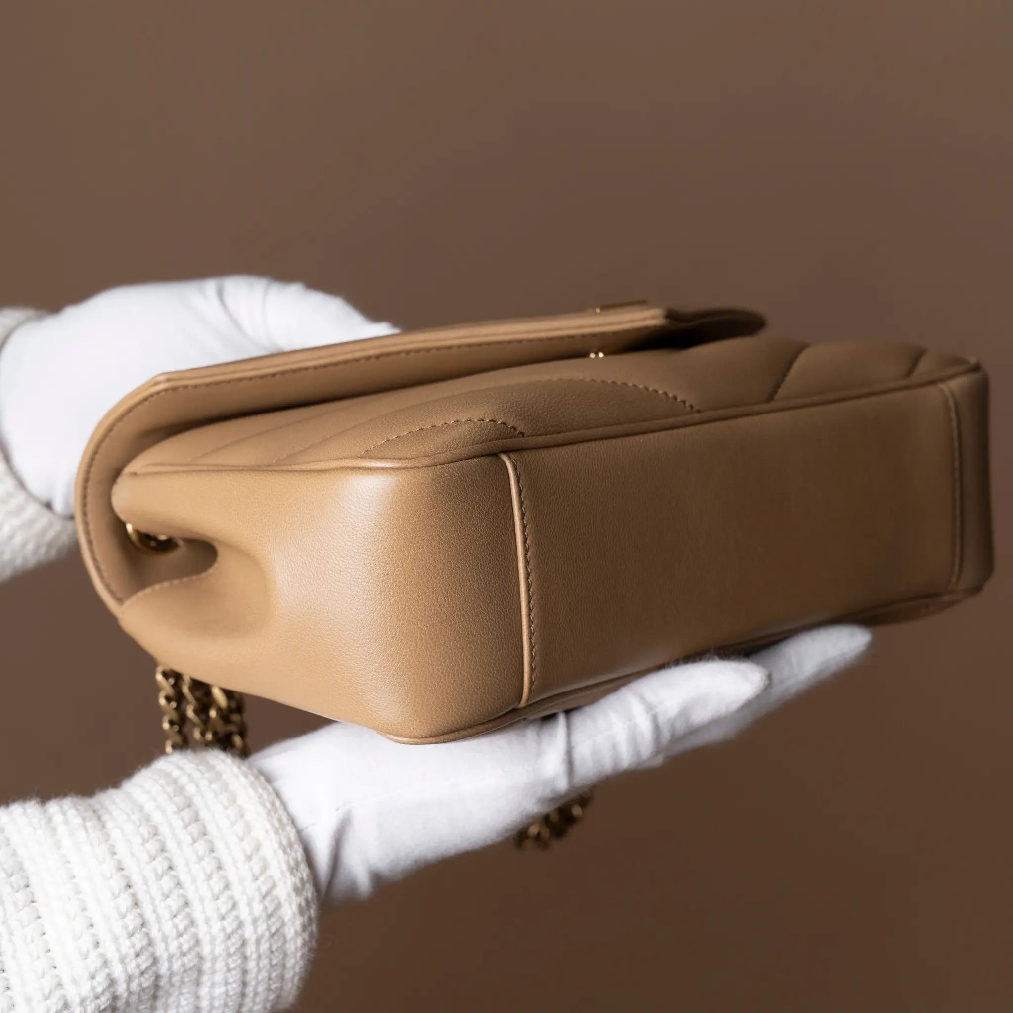 Saint Laurent Loulou Small In Matelassé Lambskin — Additional View