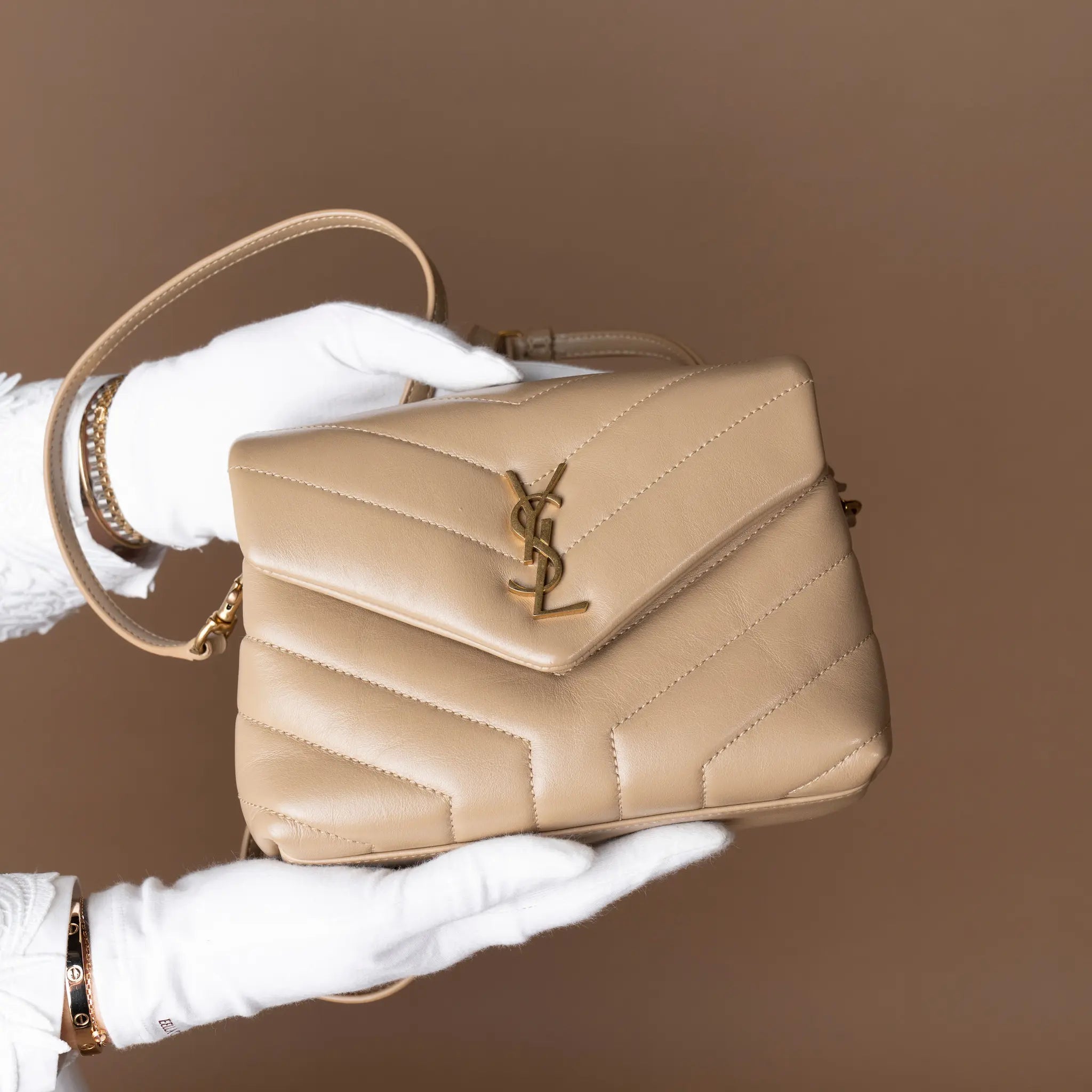 Saint Laurent Loulou Toy — Front View