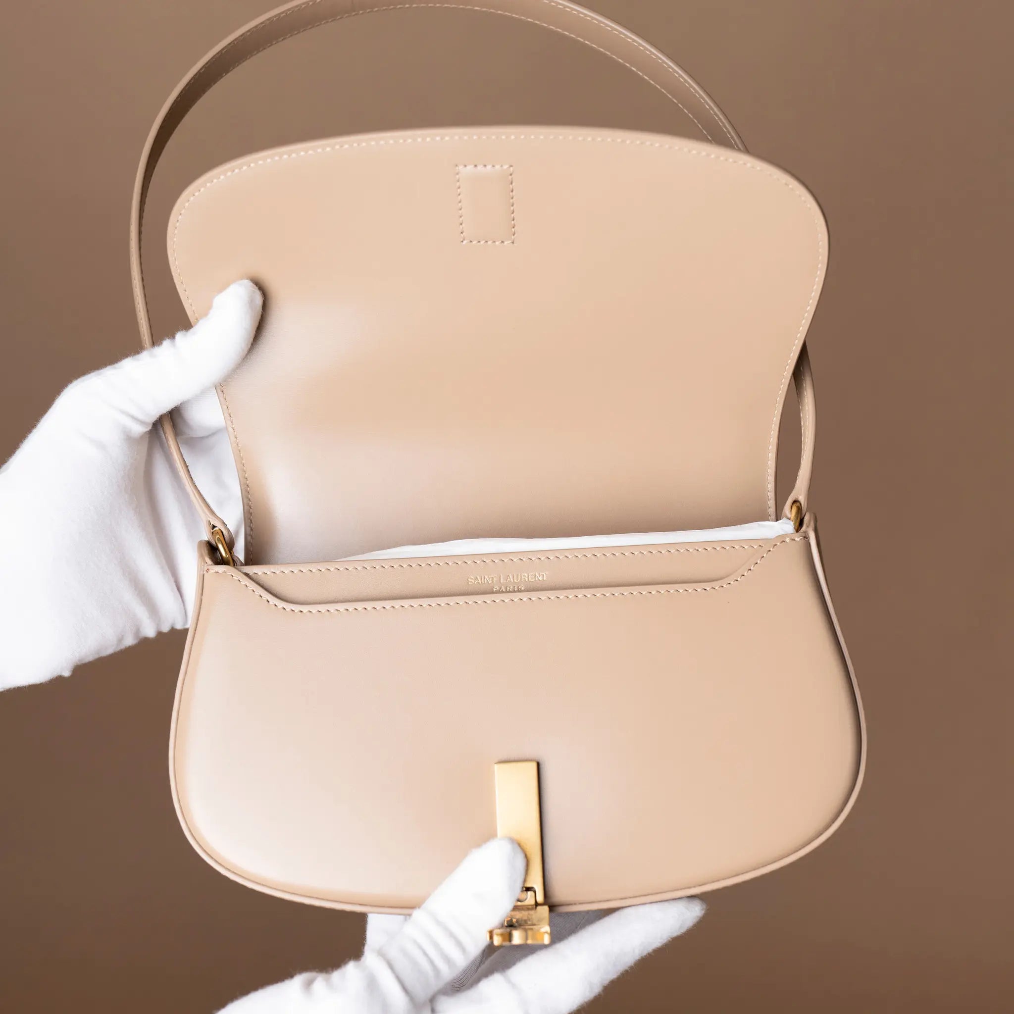 Saint Laurent Mini Bag Voltaire — Interior Detail