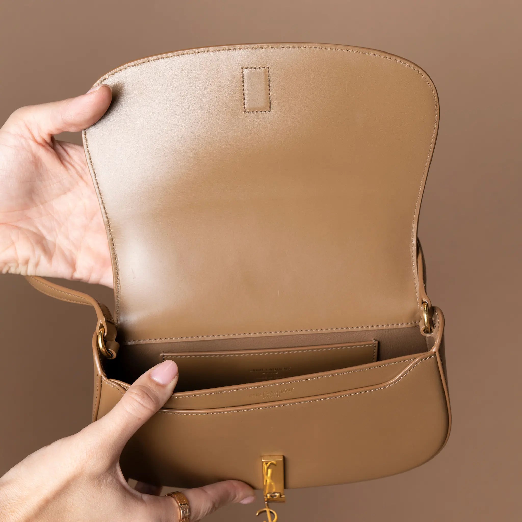Saint Laurent Mini Voltaire — Back View