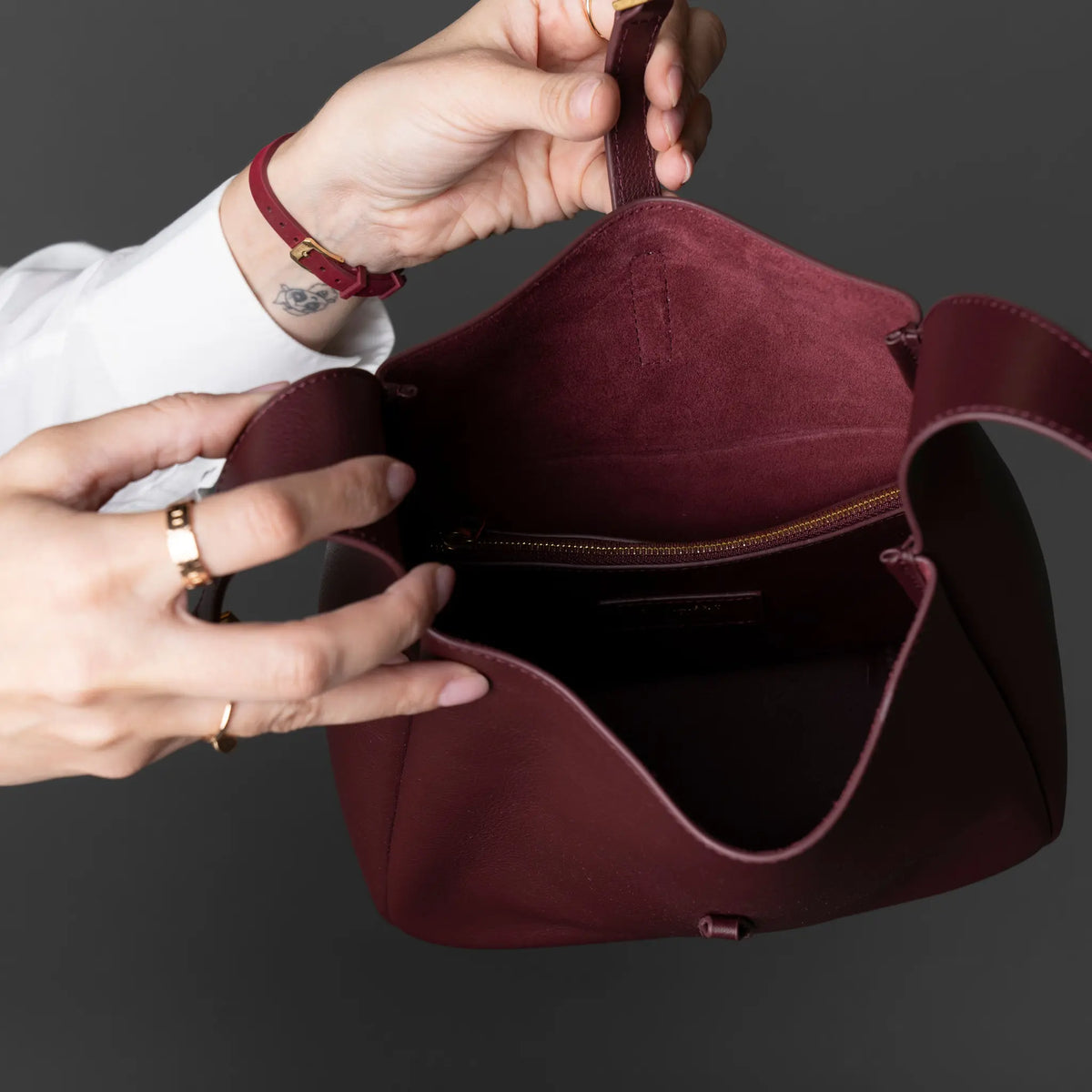 Saint Laurent Supple — Side Profile