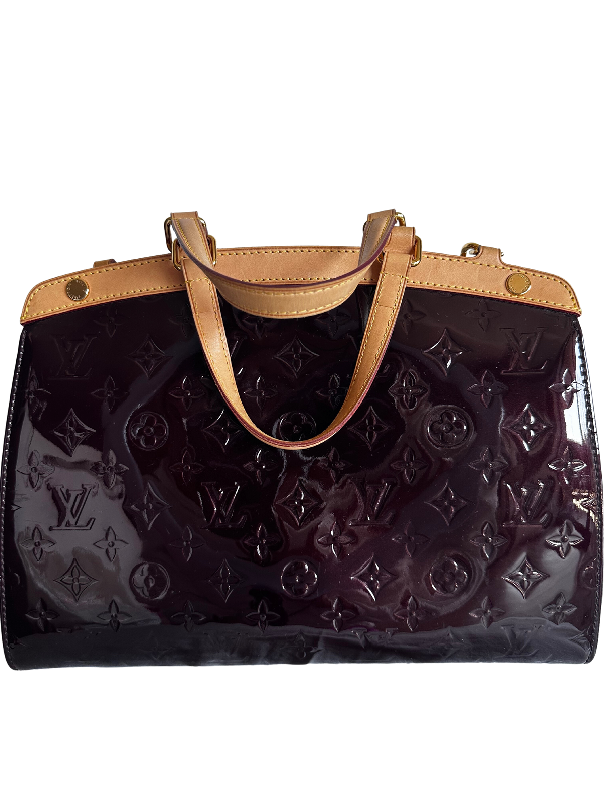 Louis Vuitton Brea verniz Leather MM